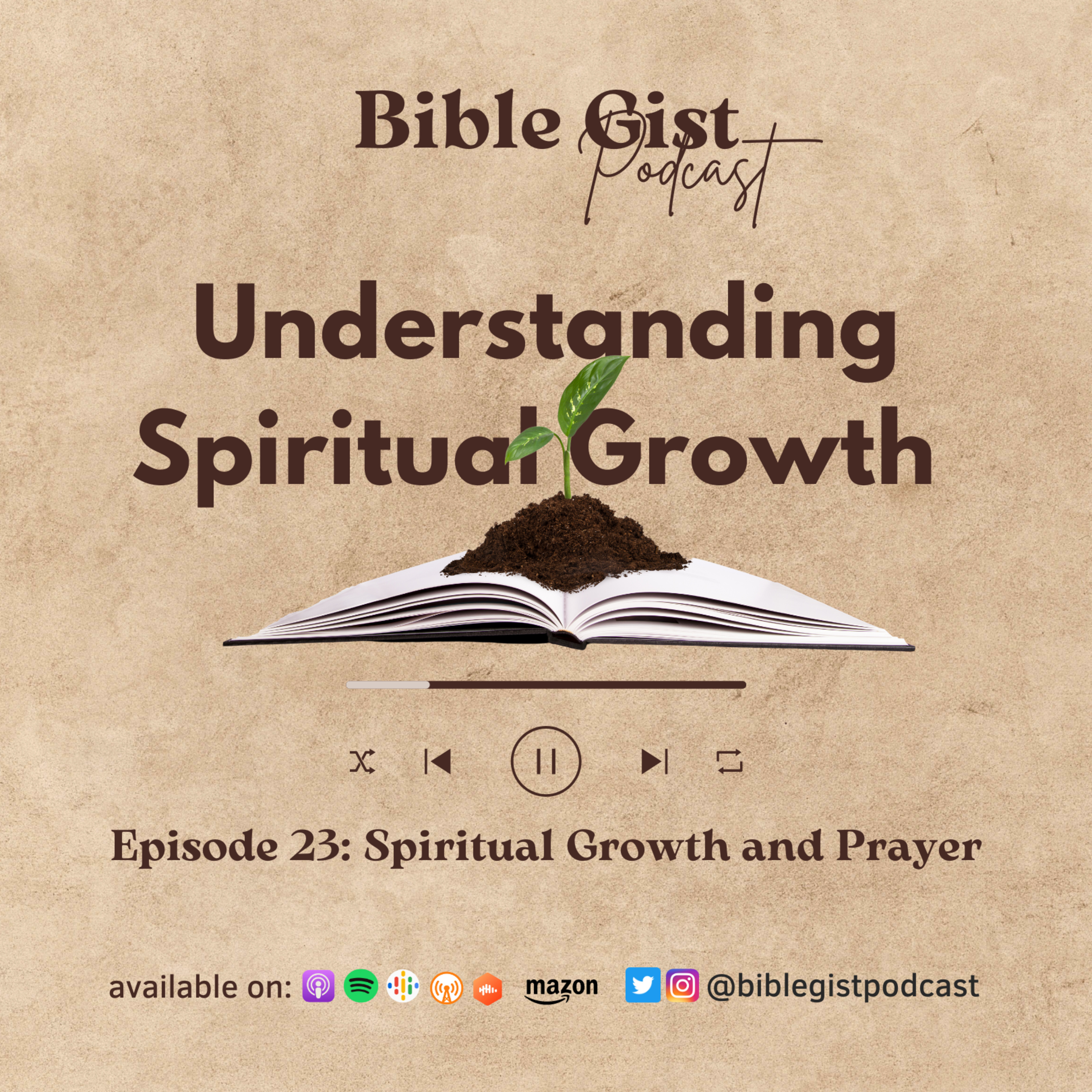 Understanding Spiritual Growth Part 4 - Spiritual Growth and Prayer  episode artwork