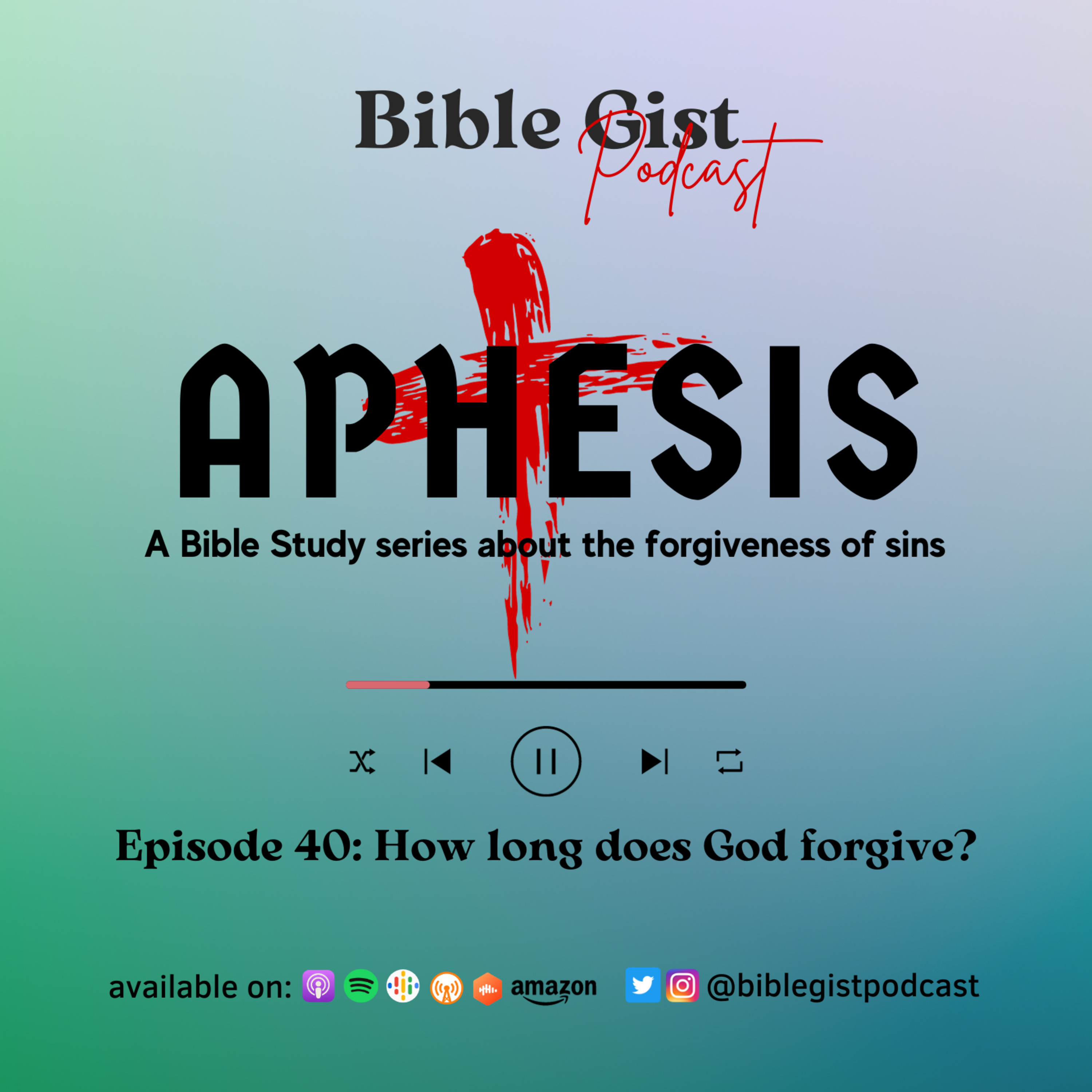 Aphesis Part 7 - How long does God forgive? (by Shekinah Braide) episode artwork