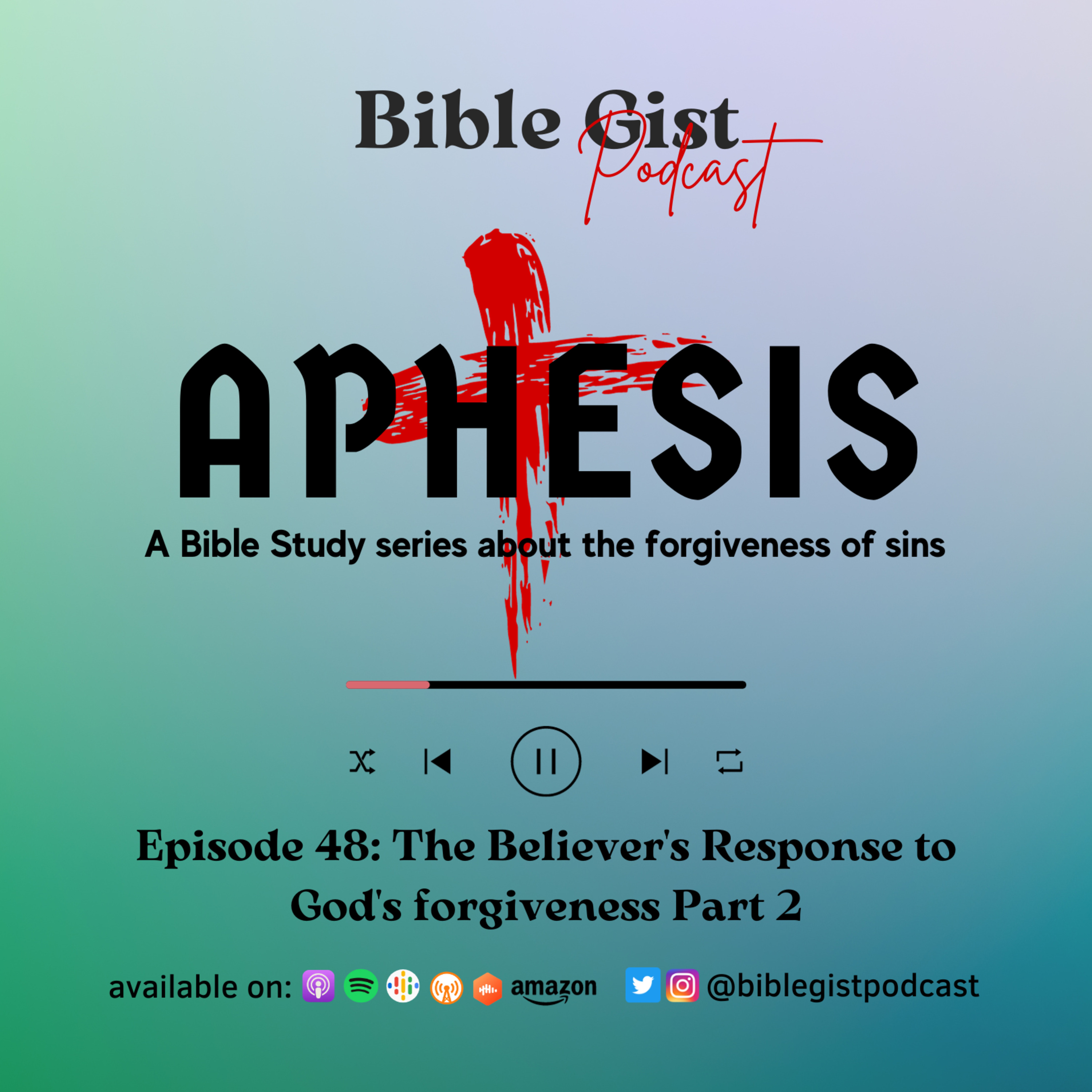Aphesis Part 15 - The Believer's Response to God's Forgiveness 2 (by Shekinah Braide) episode artwork