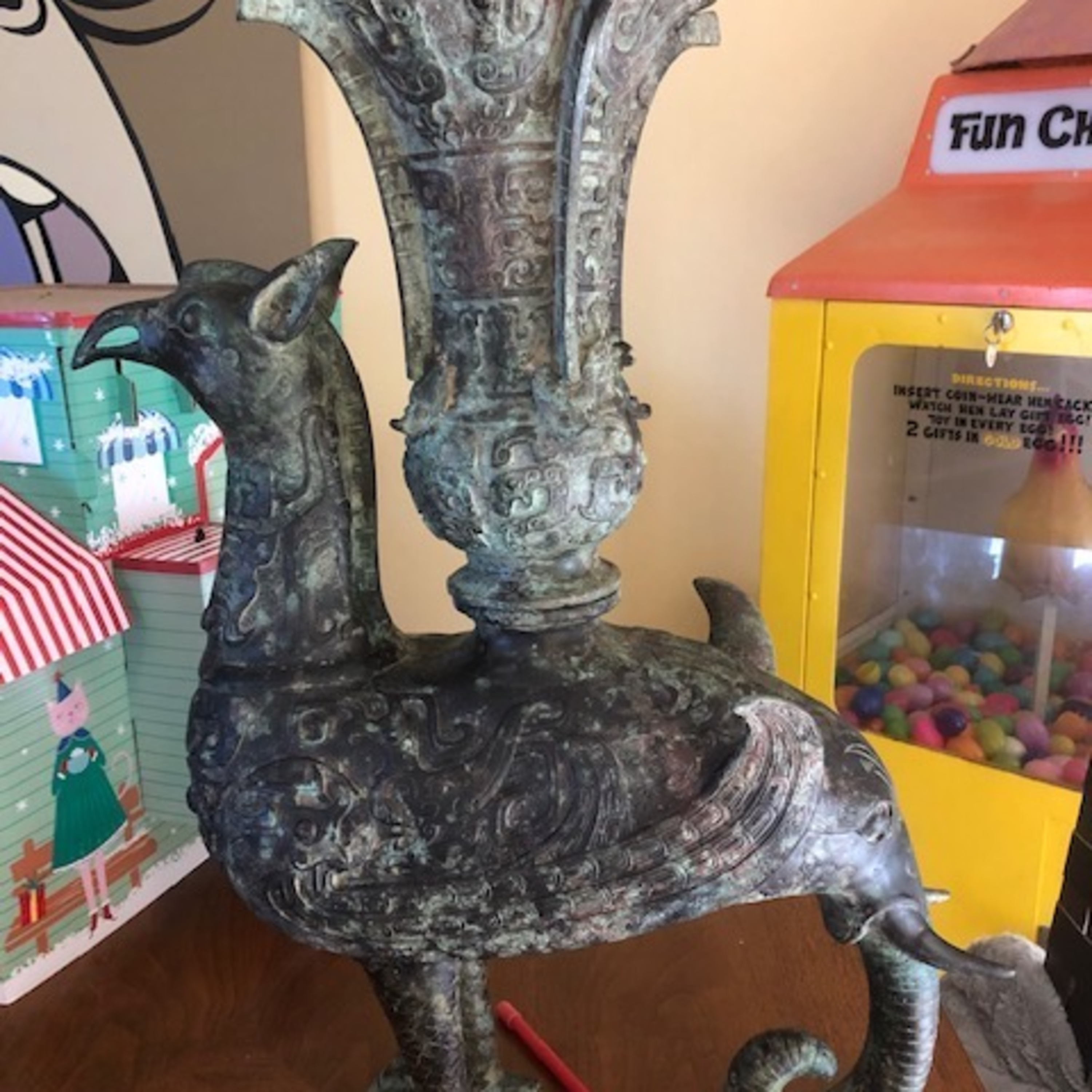 102: BRONZE INCENSE BURNER - THE REAL UPDATE ON THE PHOENIX BRONZE STATUE