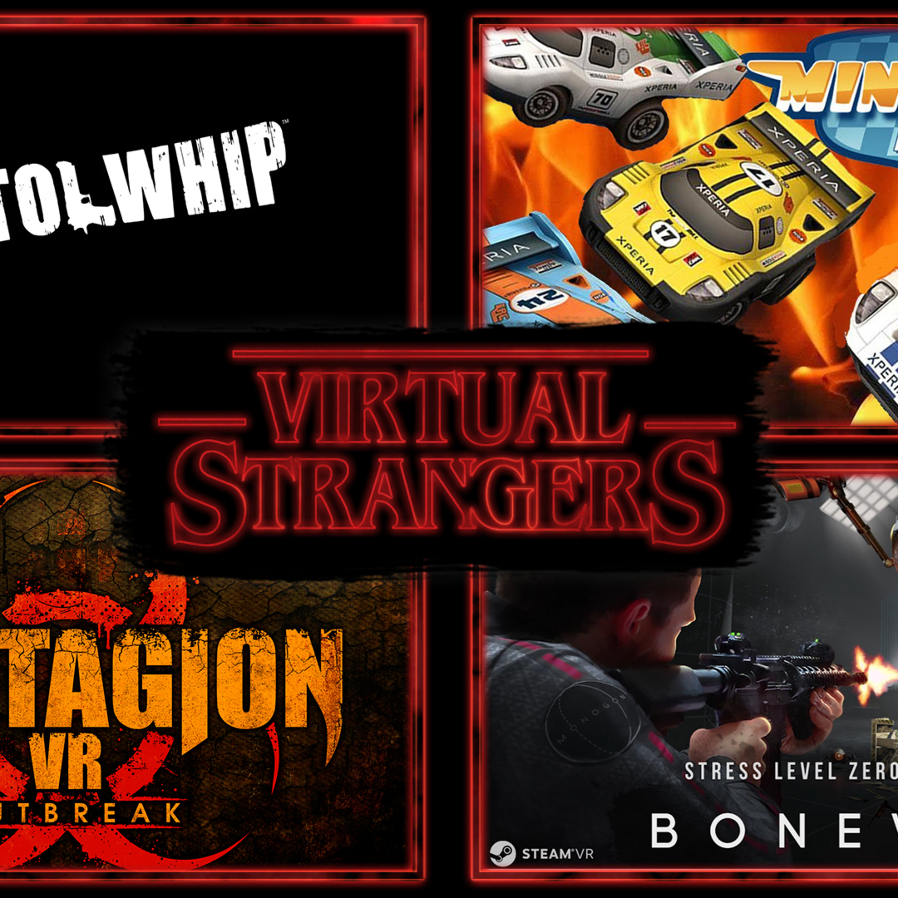 Virtual Strangers Ep.33 Pistol Whip, Boneworks, Audica, Contagion, Angry Birds and more! episode artwork