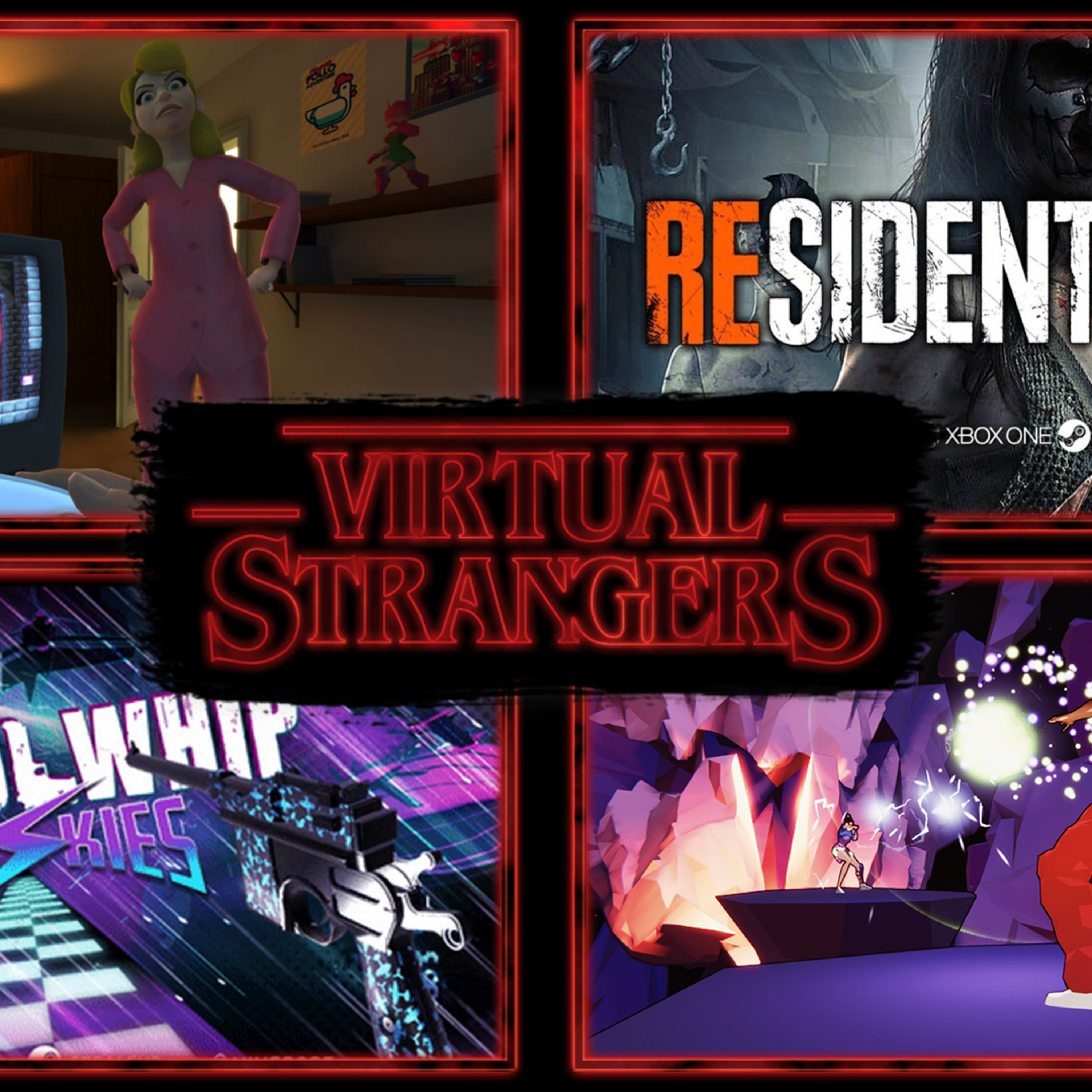 Virtual Strangers 54: Pixel Ripped 1995, Agent of Chernobyl GIVEAWAY,, Spellpunk, Blaston and more! episode artwork