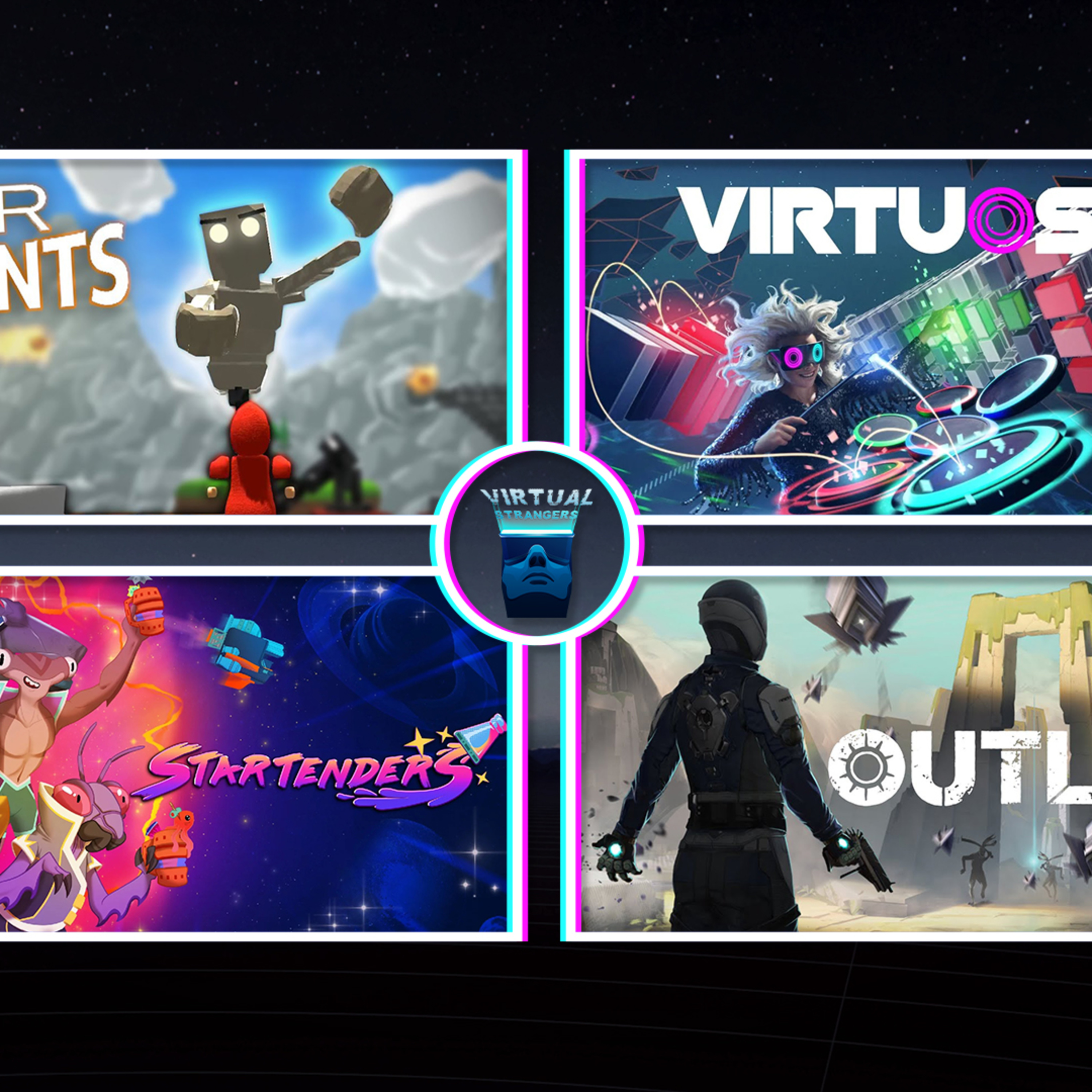 VS 139: Outlier, Virtuoso, No Man's Sky, Vox Machinae, VR Giants, Startenders, Pistol Whip & more!!! episode artwork