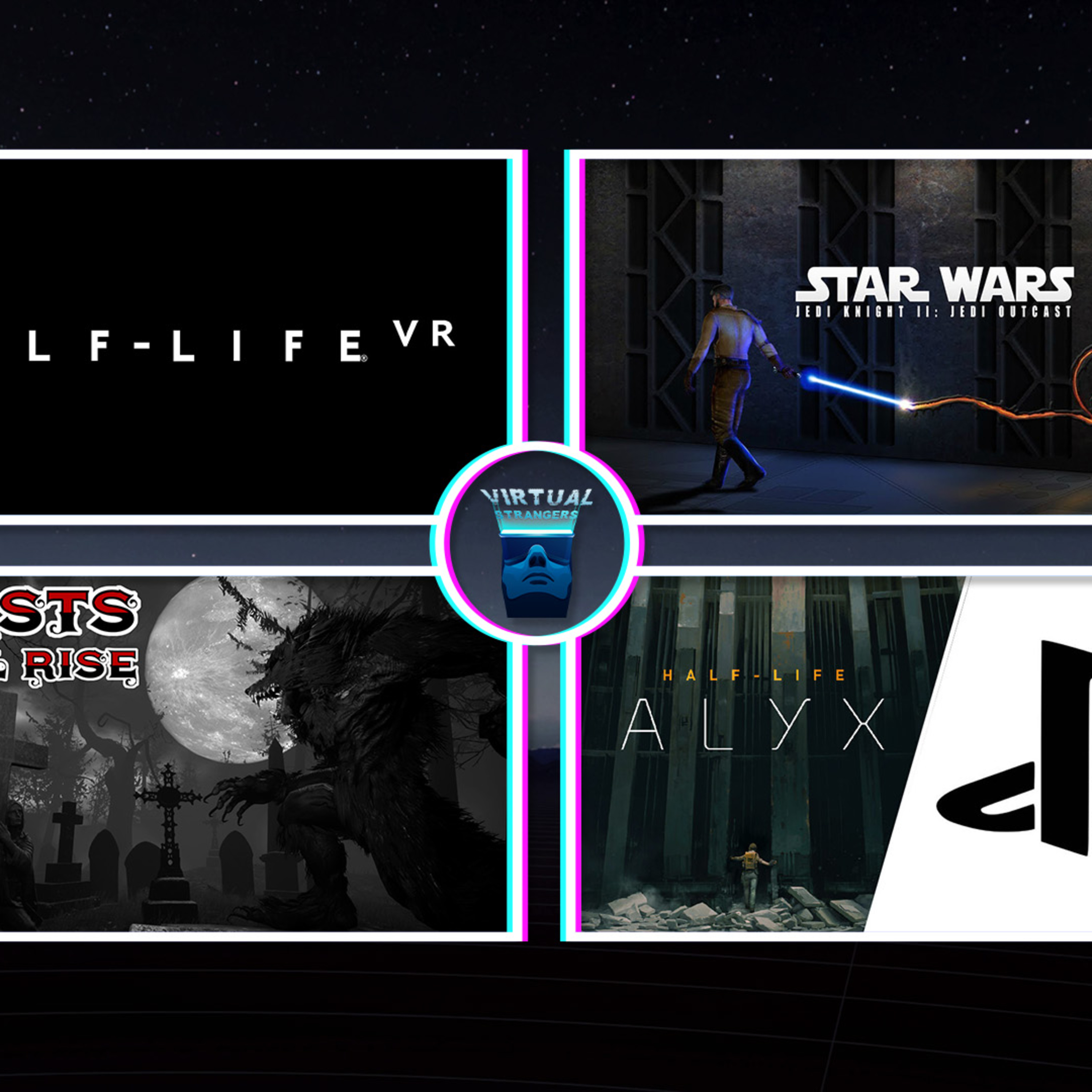 VS 169 PSVR 2, Half Life VR, Jedi Outcast, Beasts Shall Rise, All Hallows Dreams, Egression & more episode artwork