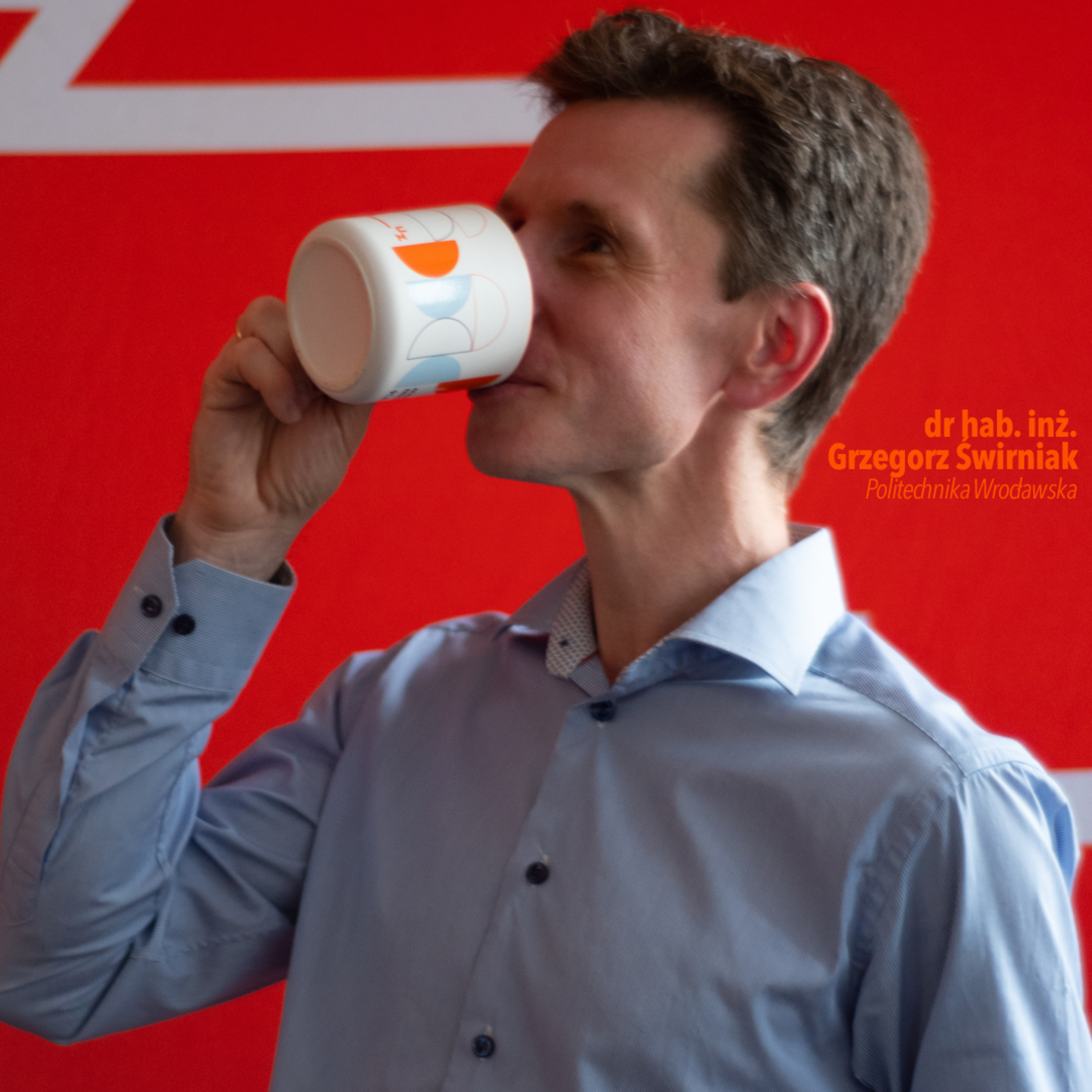 dr hab. inż. Grzegorz Świrniak - Kubek dla Wykładowcy 2022