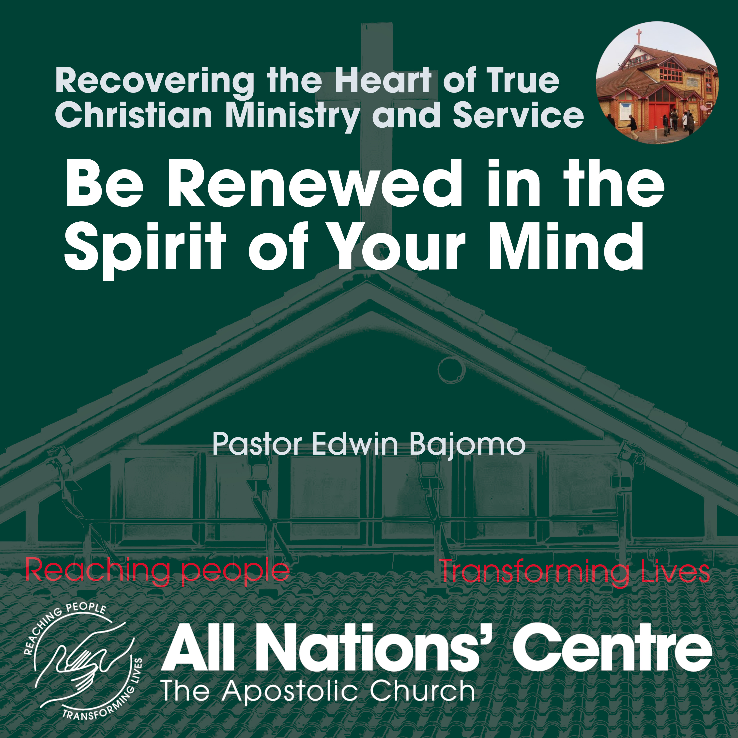 Recovering the Heart of True Christian Ministry and Worship: Be Renewed in the Spirit of Your Mind episode artwork
