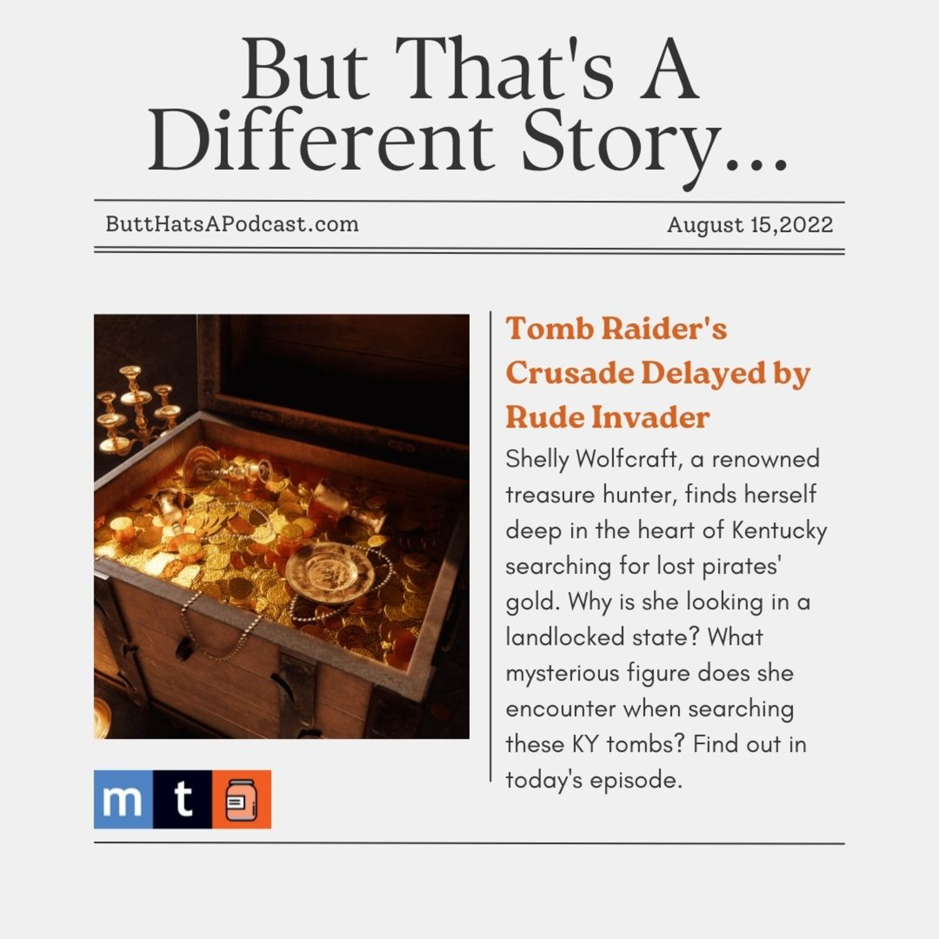 Headlines! Tomb Raider's Crusade Delayed by Rude Invader episode artwork