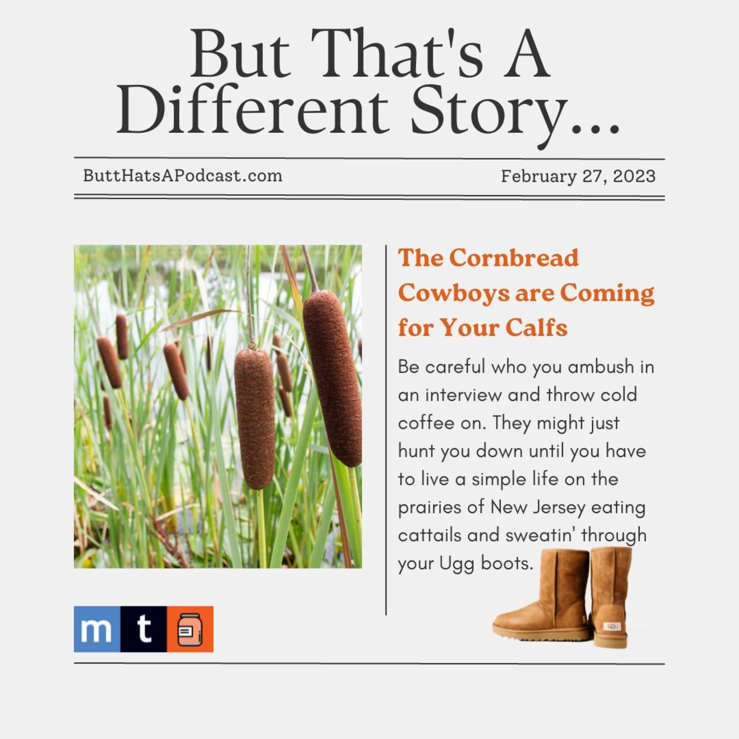 Headlines! The Cornbread Cowboys are Coming for Your Calfs episode artwork
