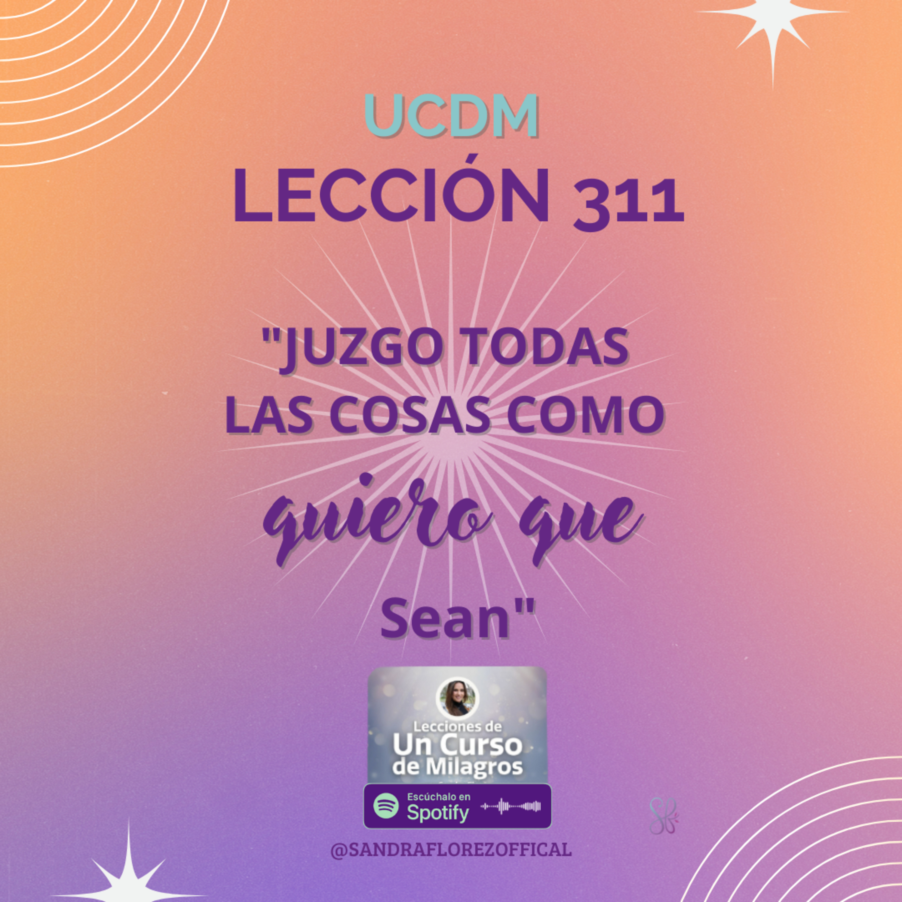 LECCIÓN # 311 Un Curso de Milagros  episode artwork