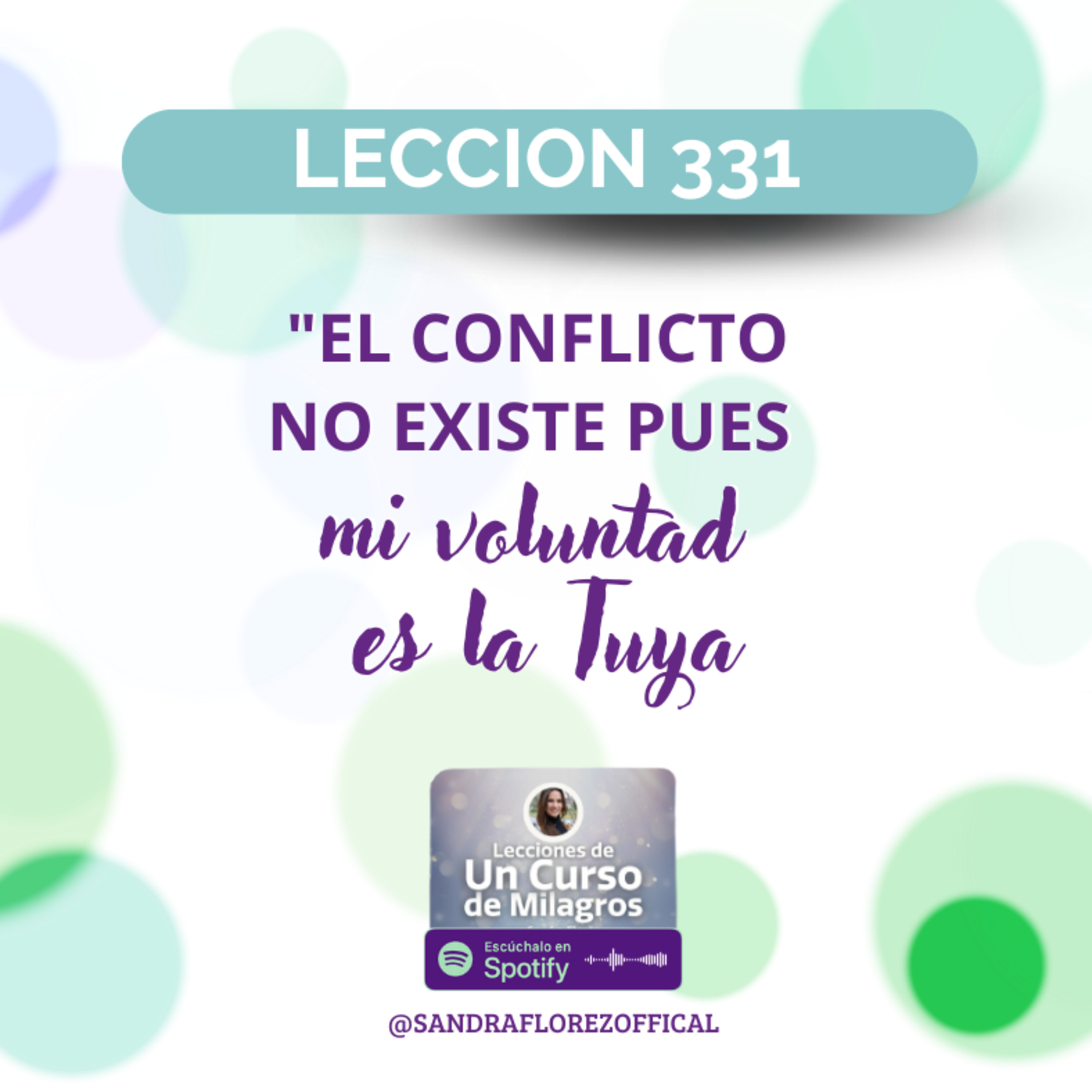 LECCIÓN 331 #Un Curso de Milagros episode artwork