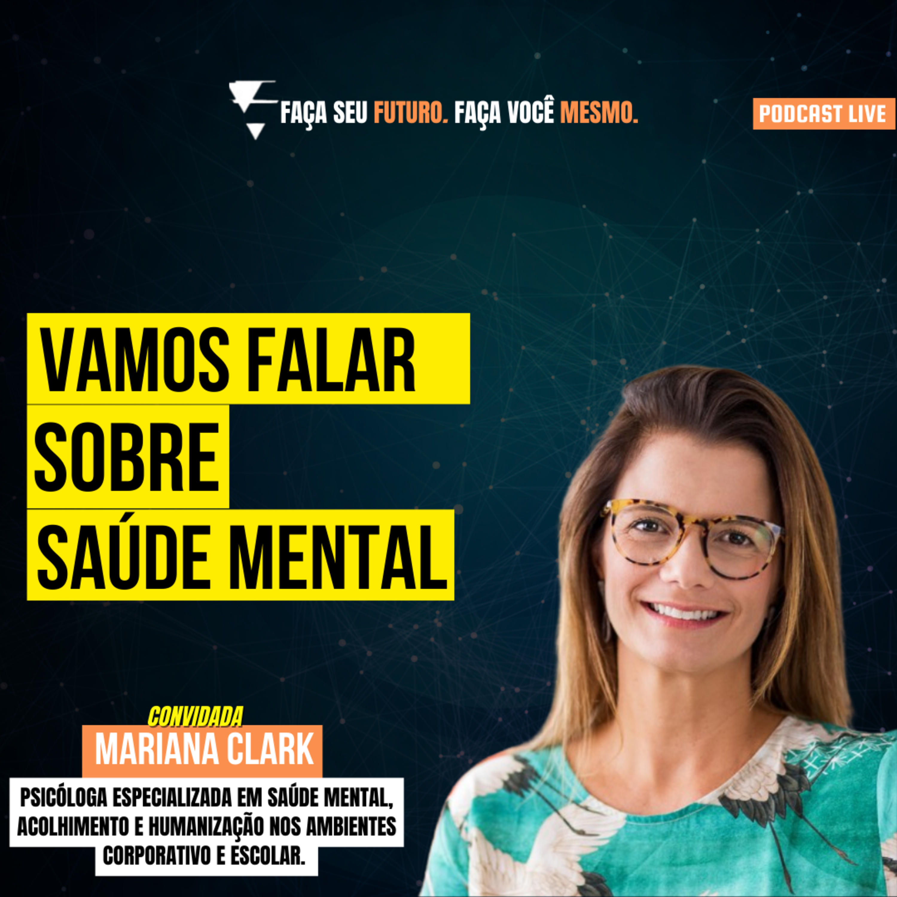 #072 Vamos falar sobre saúde mental episode artwork