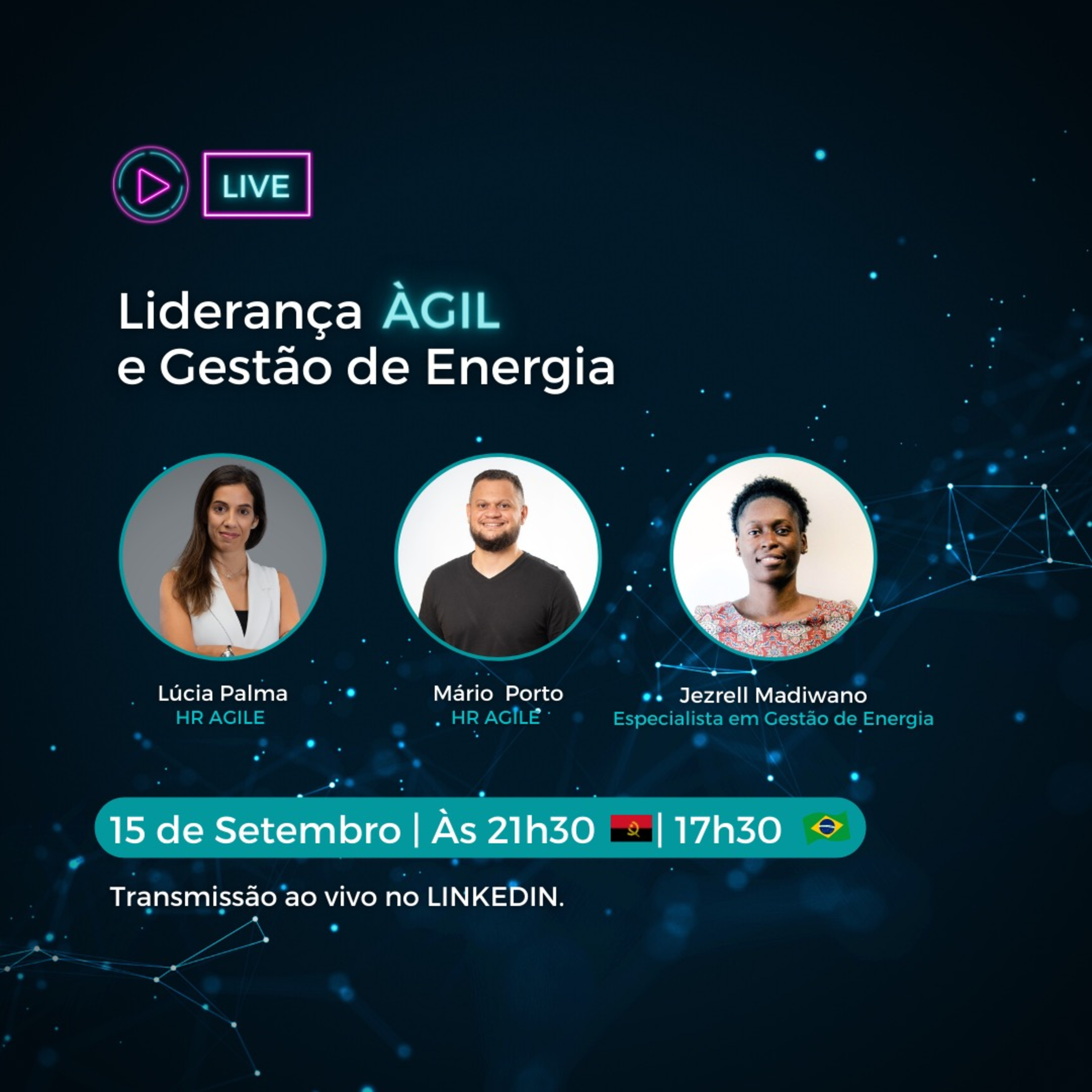 #128 Liderança Ágil e Gestão de Energia episode artwork