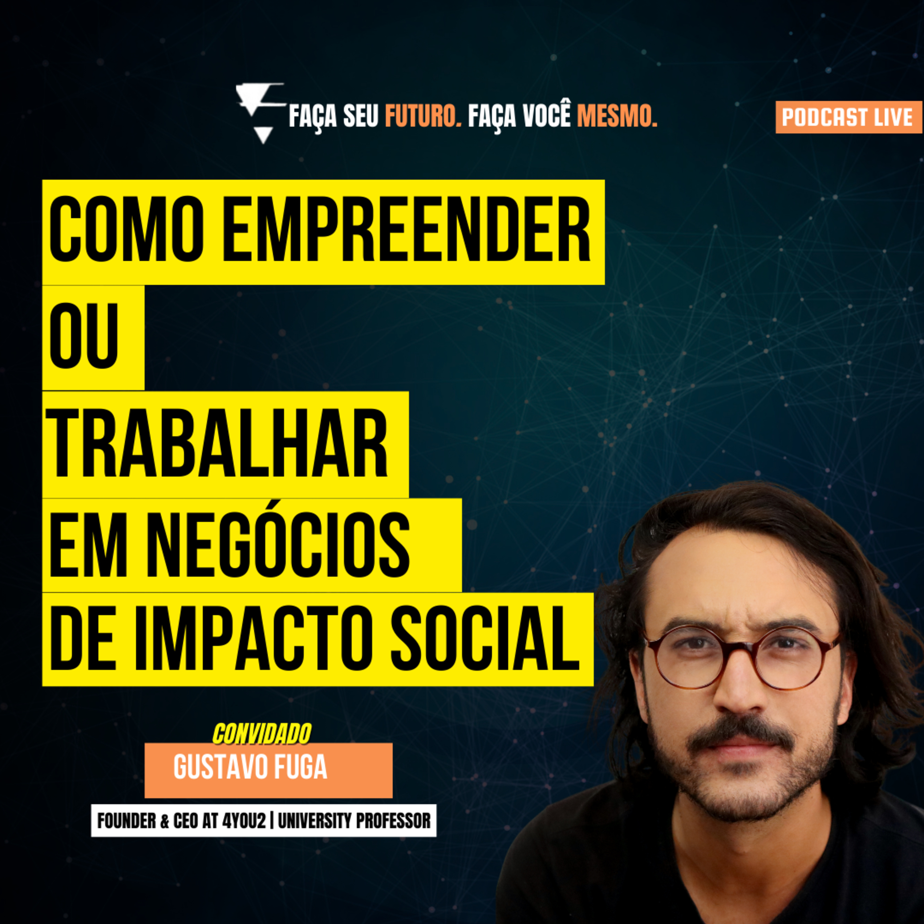 #143 Como empreender ou trabalhar em negócios de impacto social episode artwork