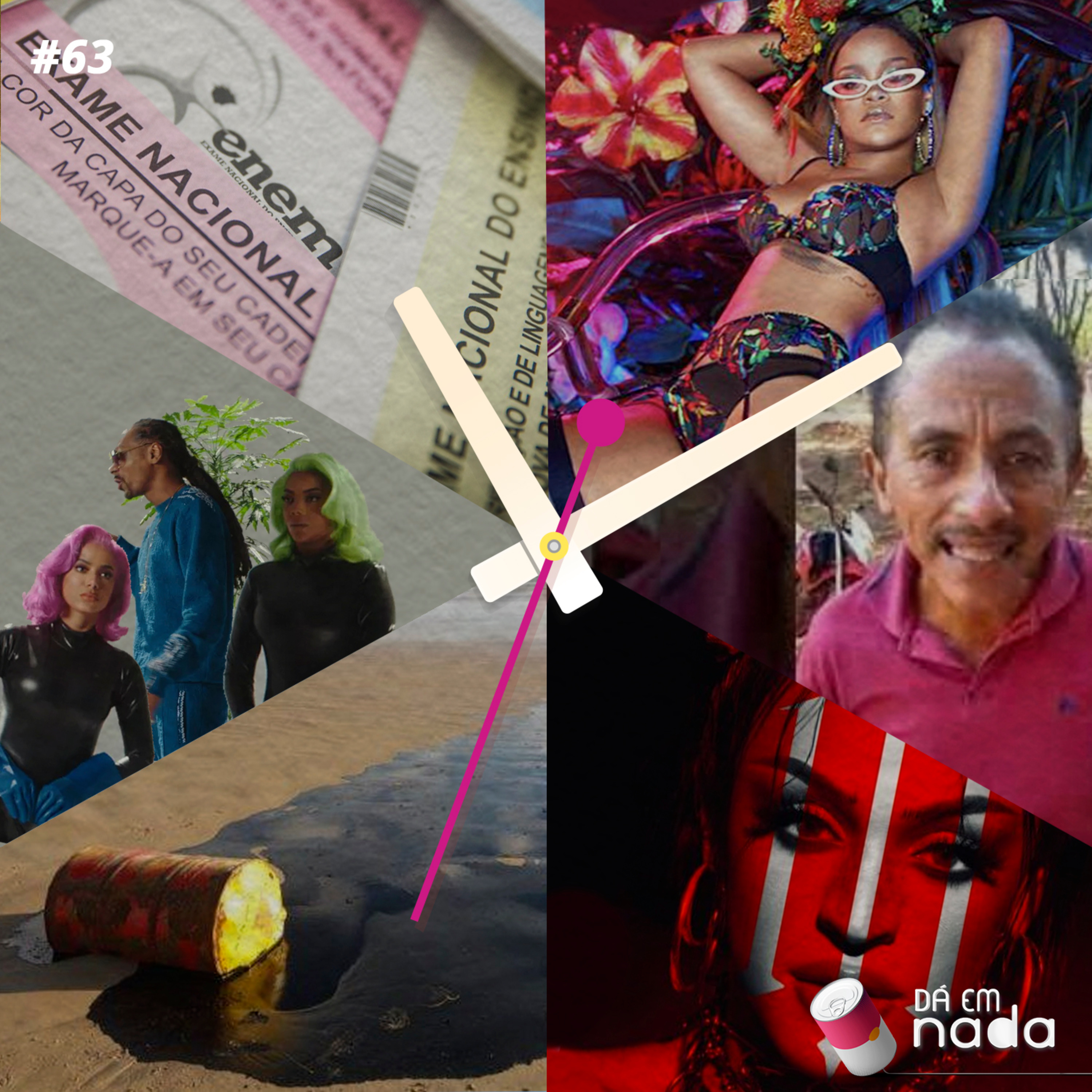 #63 - Óleo no NE, Pabllo Vittar, ENEM, Onda Diferente, Caneta Azul