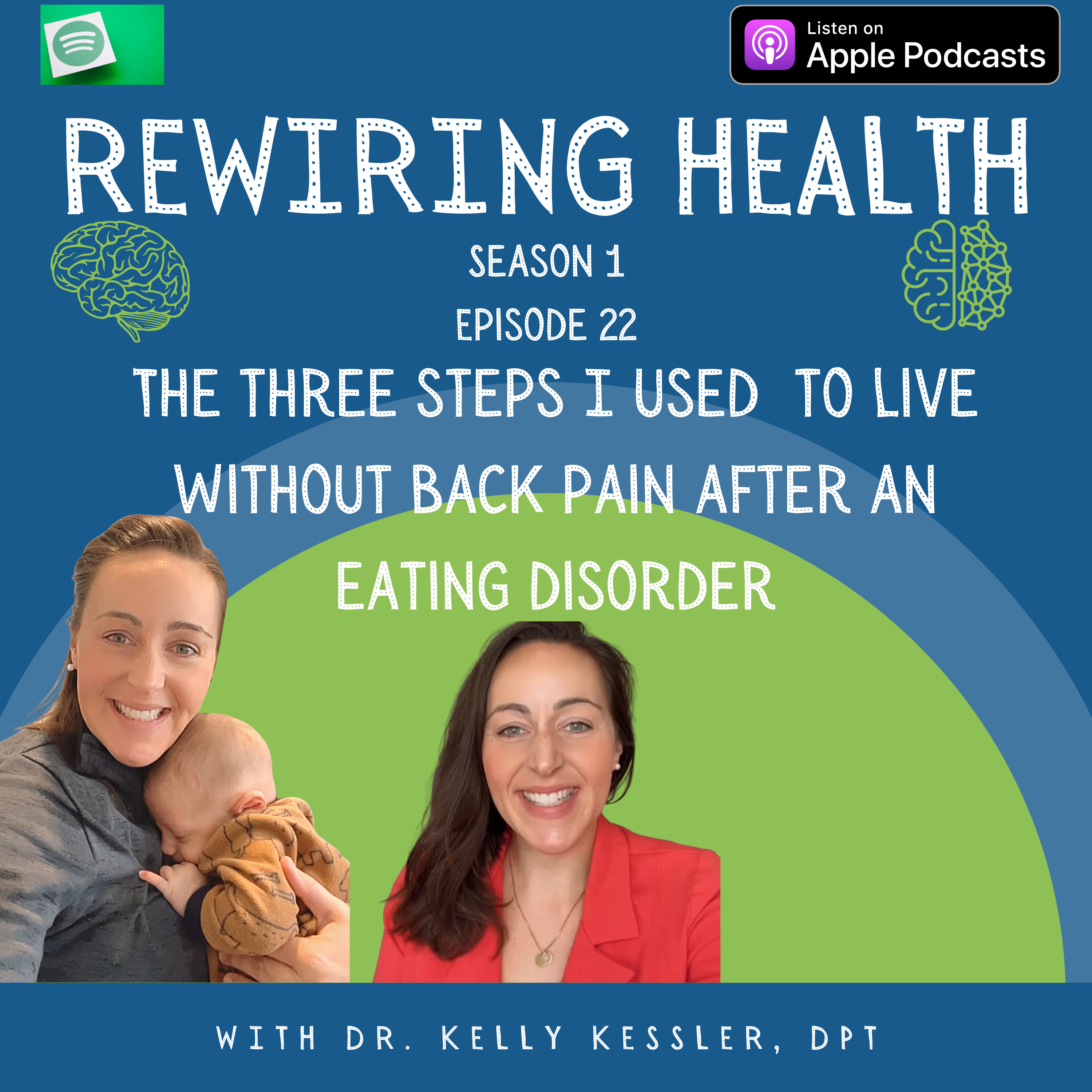 Ep. 22 The Three steps I Used to Live Without Back Pain After an Eating Disorder episode artwork