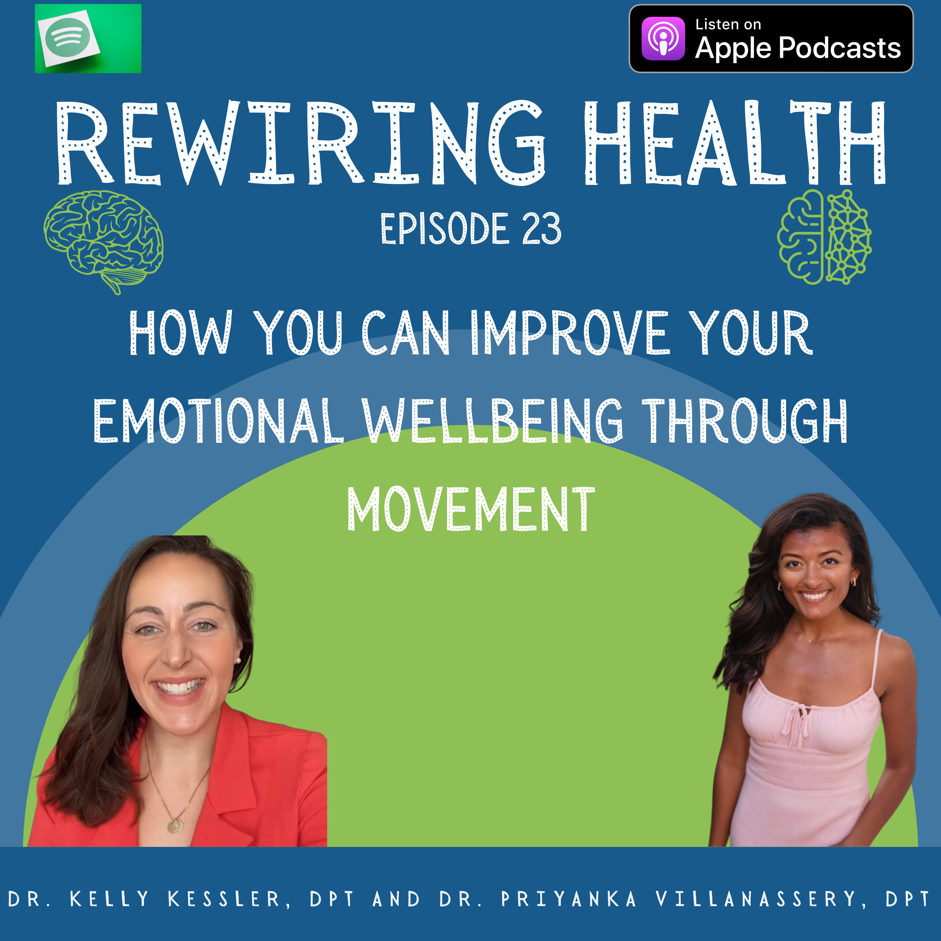 Ep. 23 How You Can Improve Your Emotional Wellbeing Through Movement episode artwork