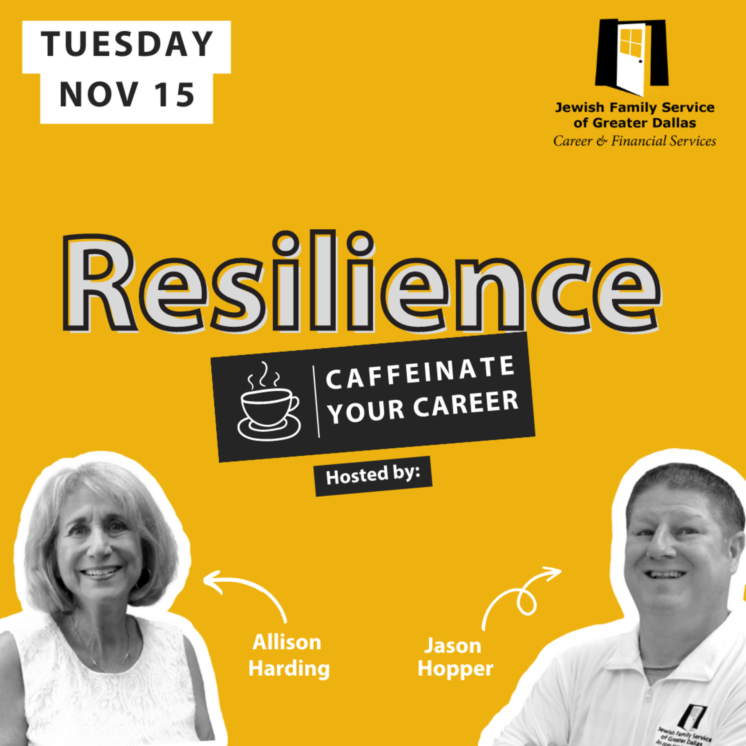 Caffeinate Your Career: coffee and conversation with career & financial experts