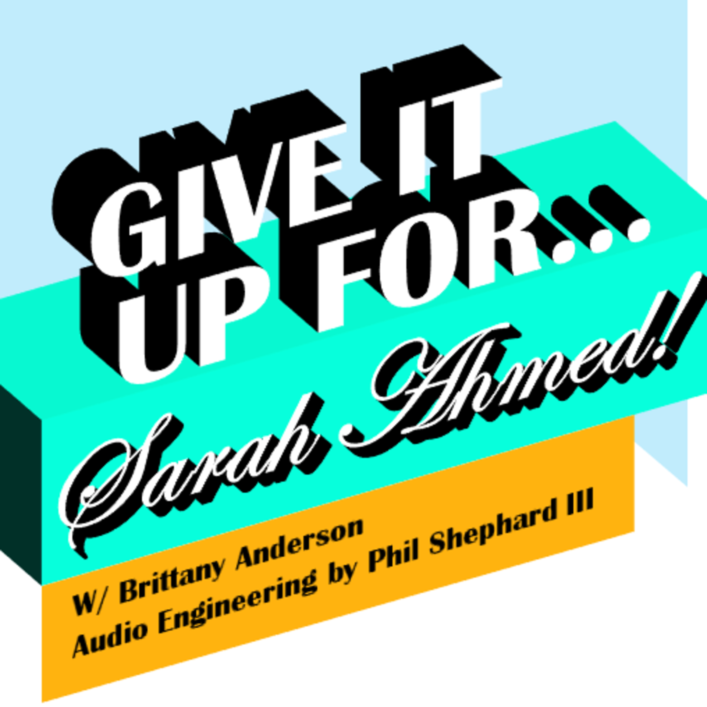 ... Sarah Ahmed! episode artwork