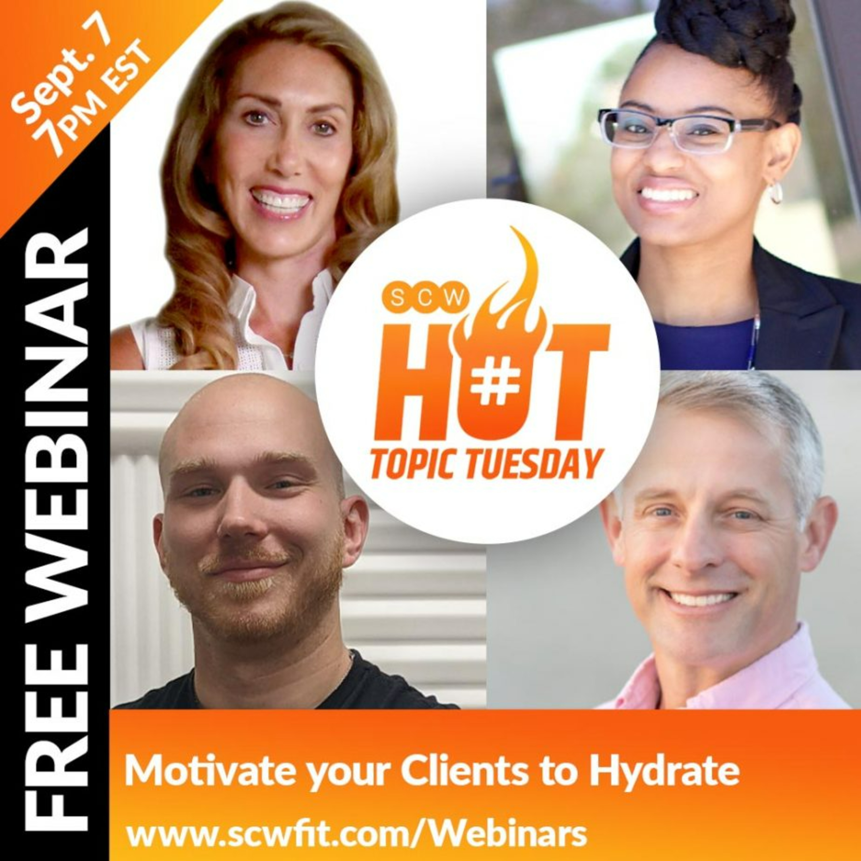 Motivate your Clients to Hydrate with Jeff Howard, Dr. Samantha Davis, Alex Bryce & Pete McCall episode artwork