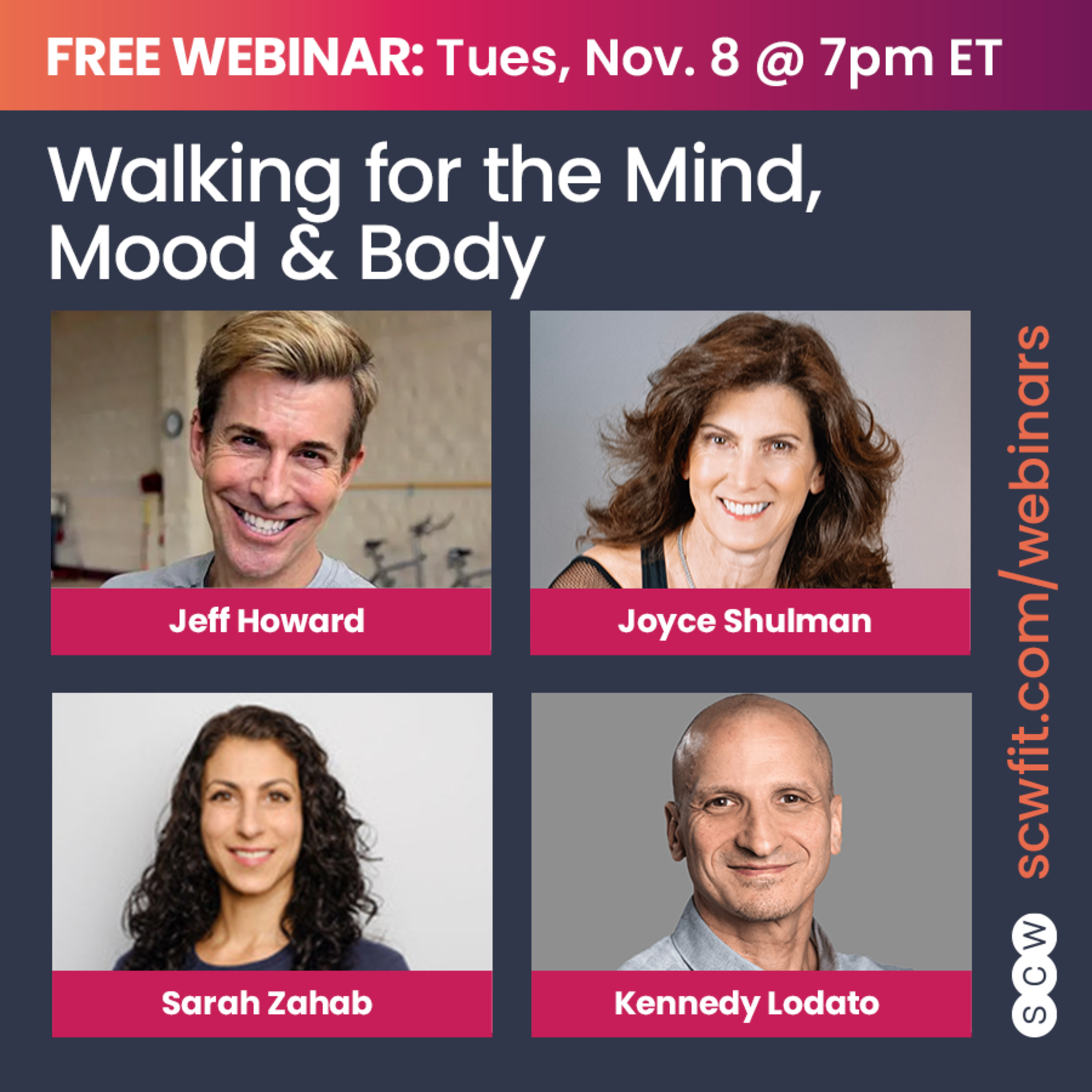 SCW Fitness Webinars