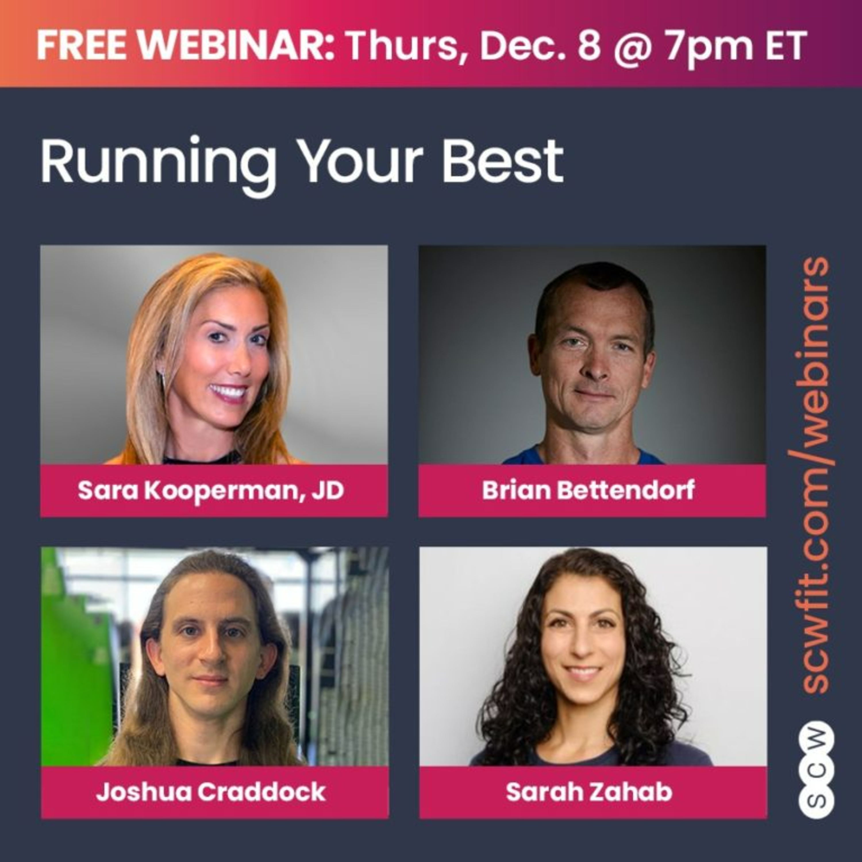 SCW Fitness Webinars