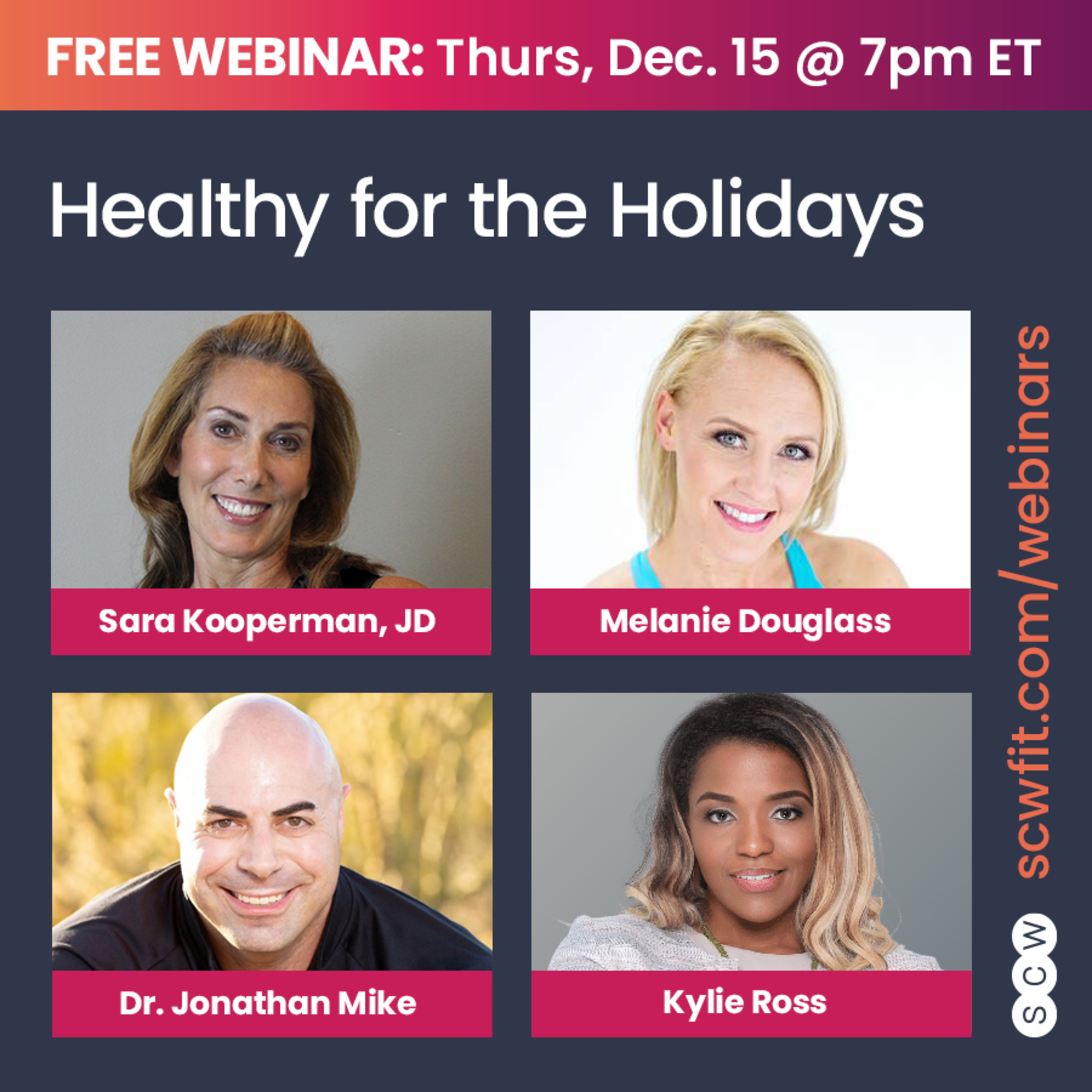 SCW Fitness Webinars