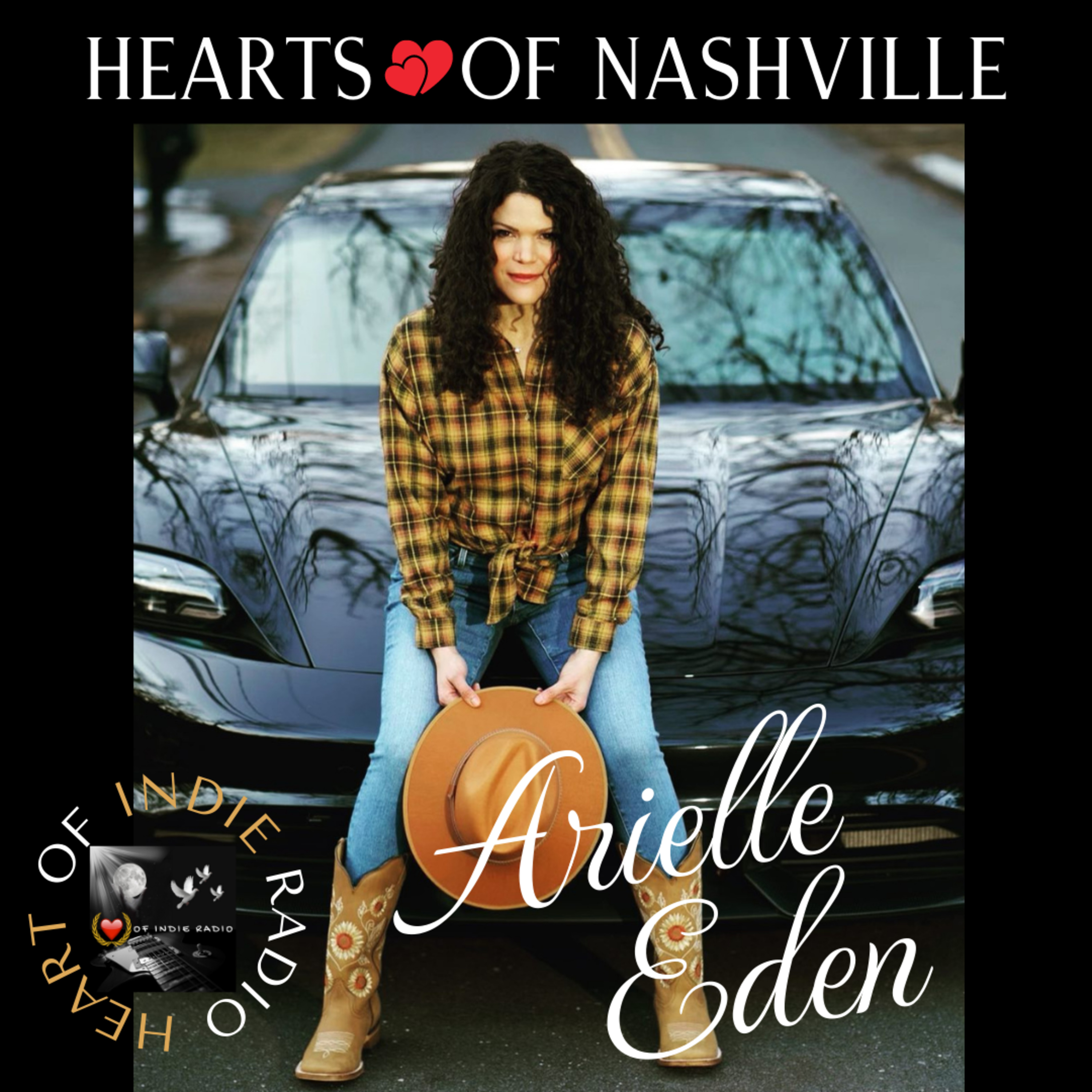  Please join us in welcoming Arielle Eden to our studio to chat with Heart of Indie Radio Host- Eddie Davis (Captain Eddie)  episode artwork