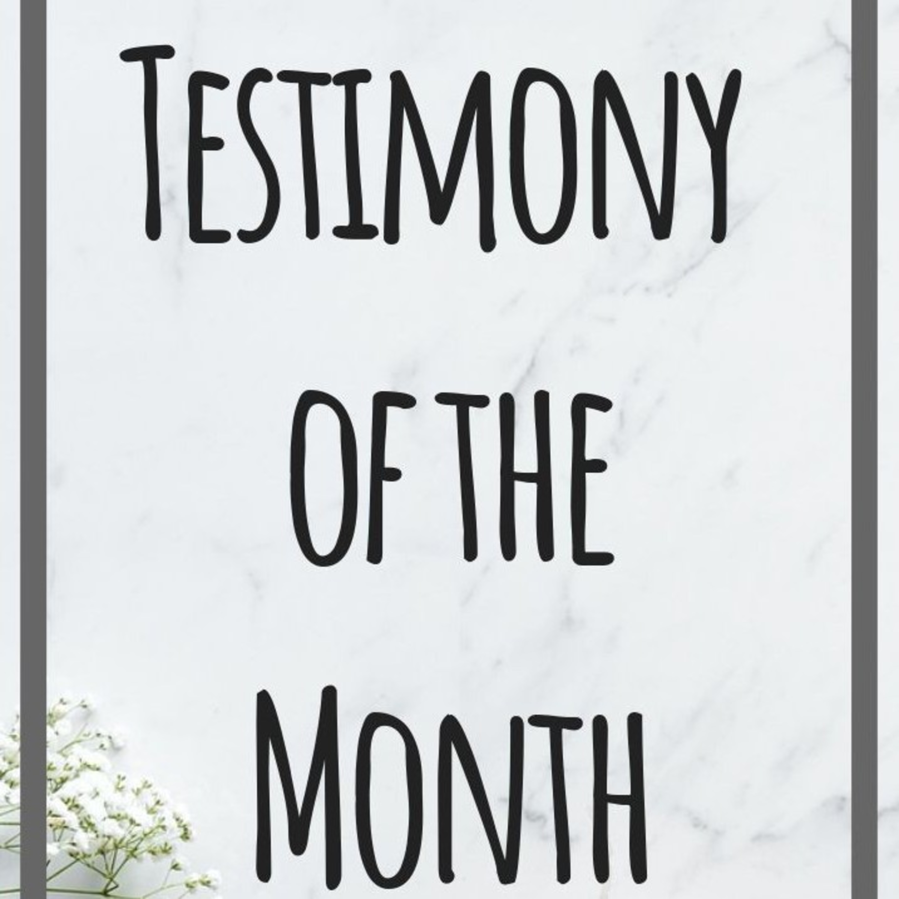 Testimony time! episode artwork