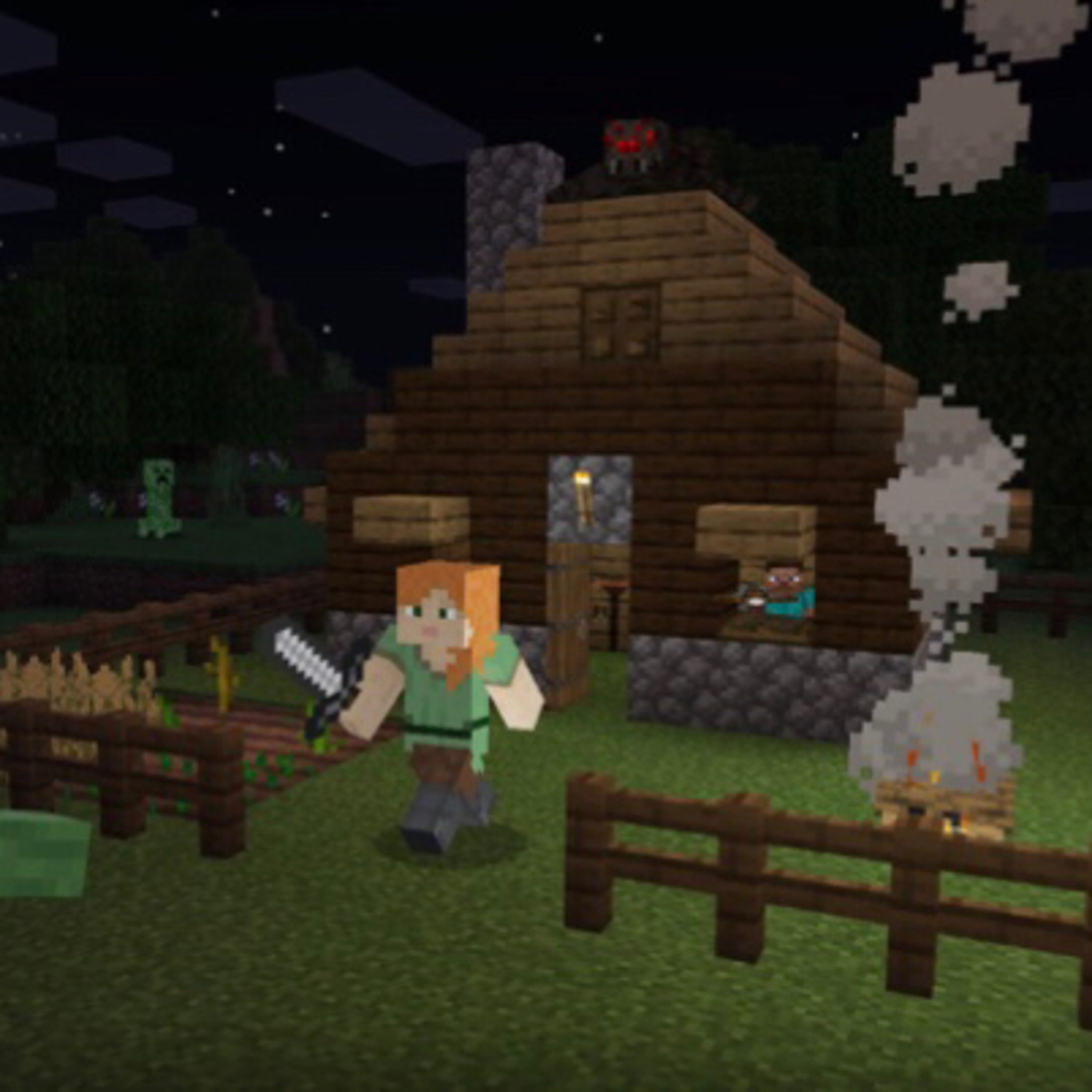Minecraft stories 1# episode artwork