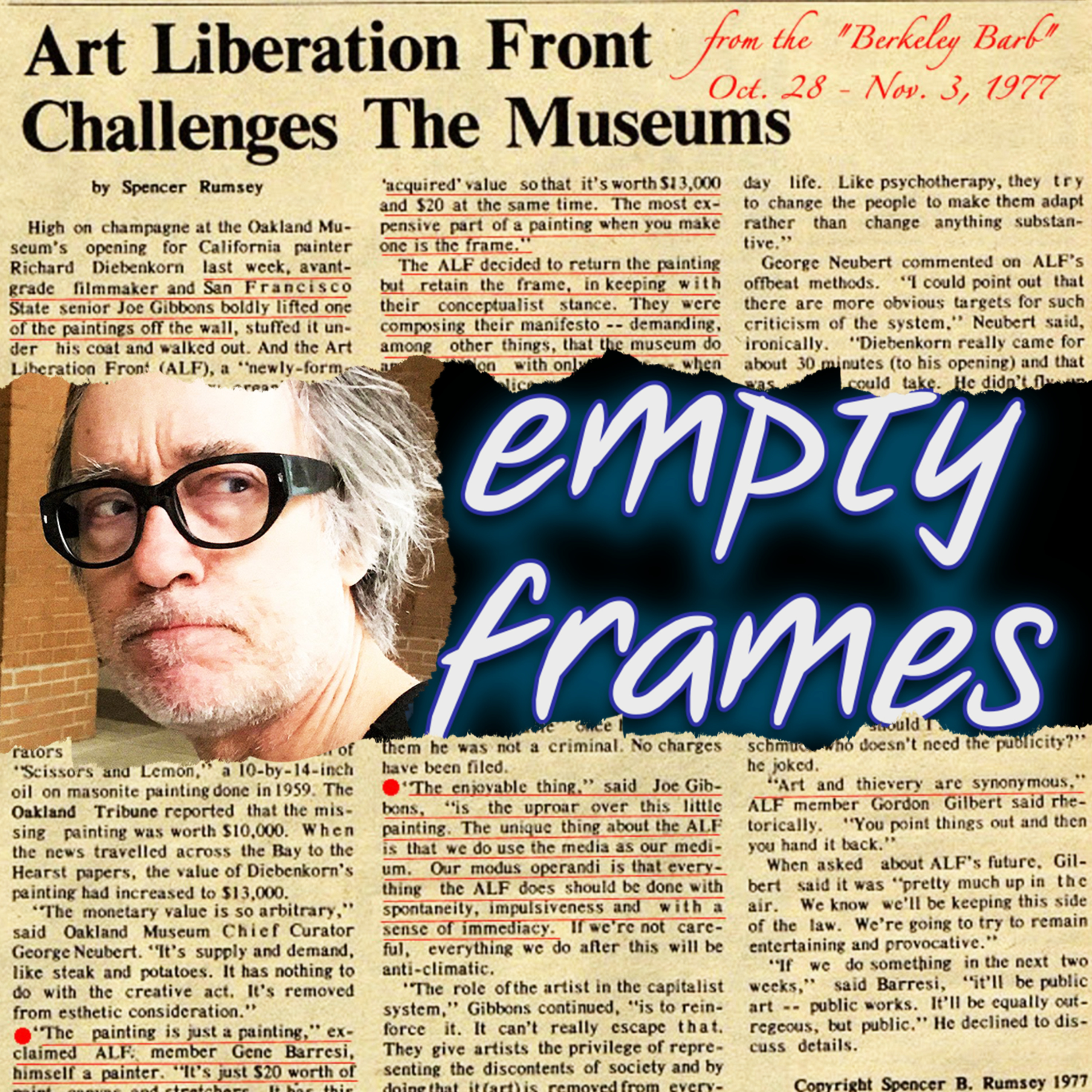 Empty Frames - Art Liberation Front