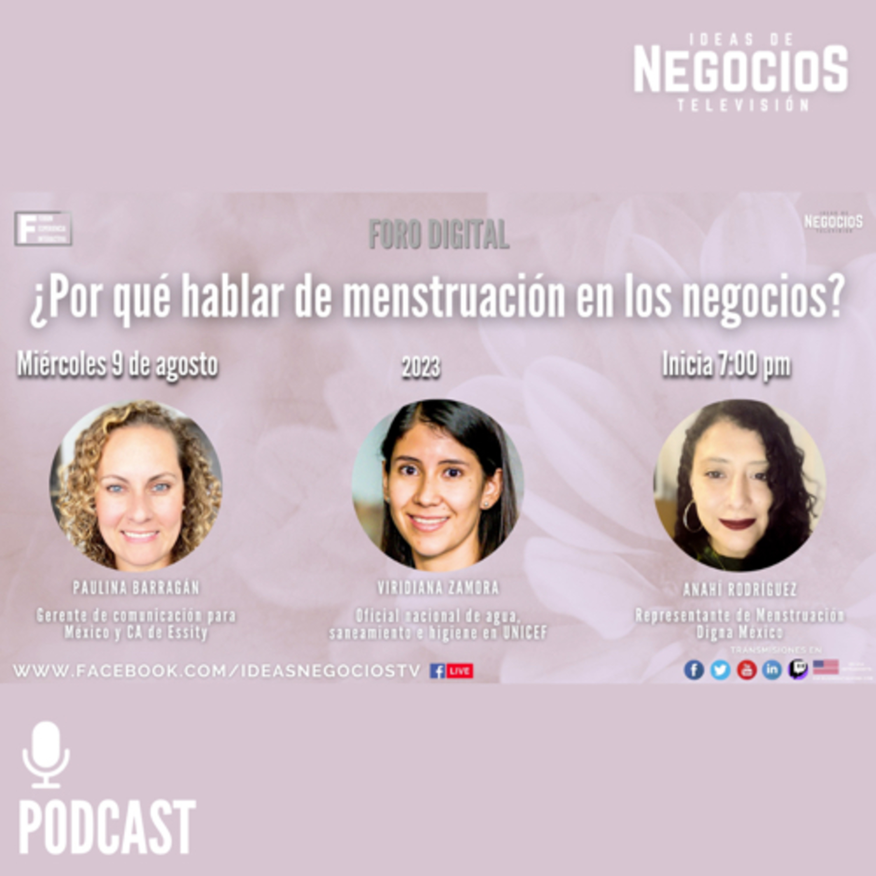 Foro ¿Por qué hablar de menstruación en los negocios? episode artwork