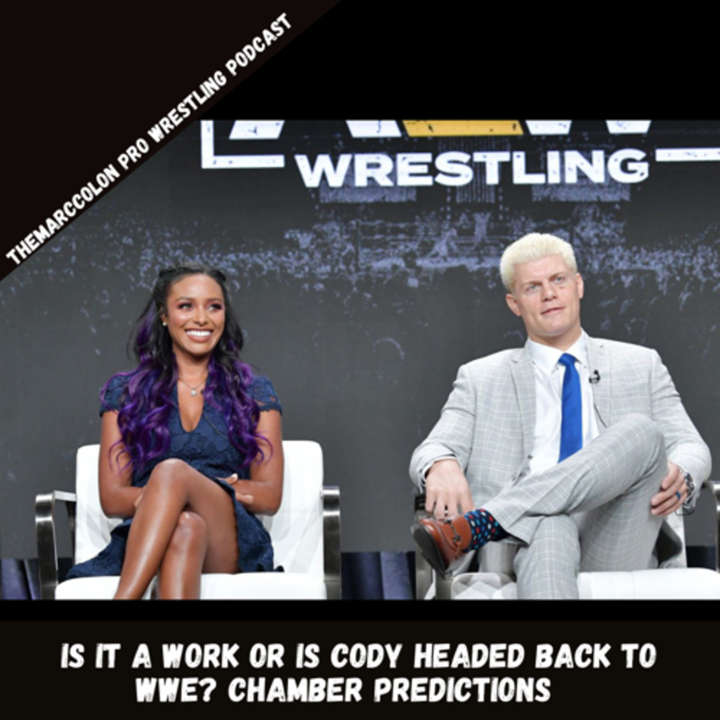 Is It A Work Or Is Cody Headed Back To WWE? Chamber Predictions! episode artwork