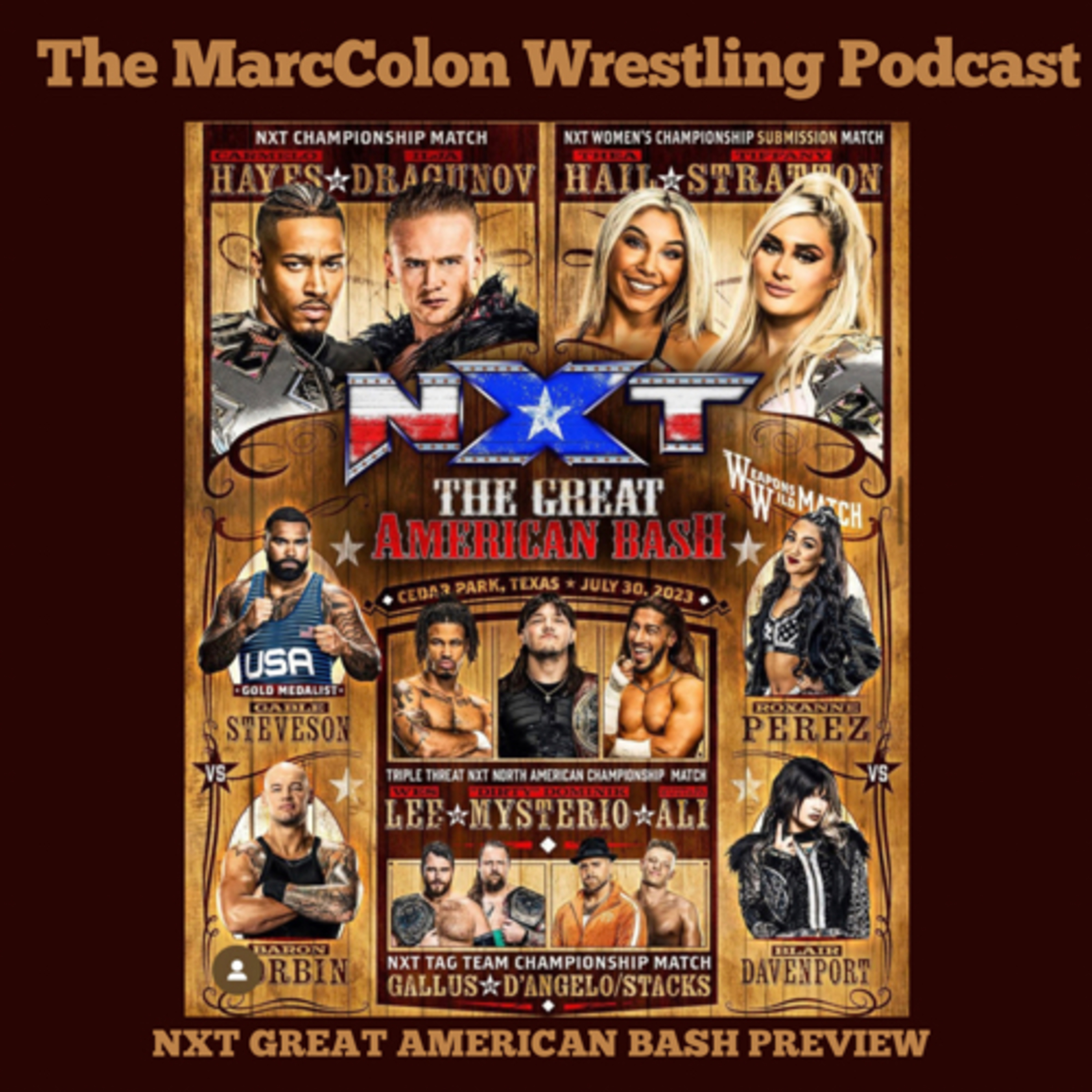 NXT GREAT AMERICAN BASH PREVIEW  episode artwork