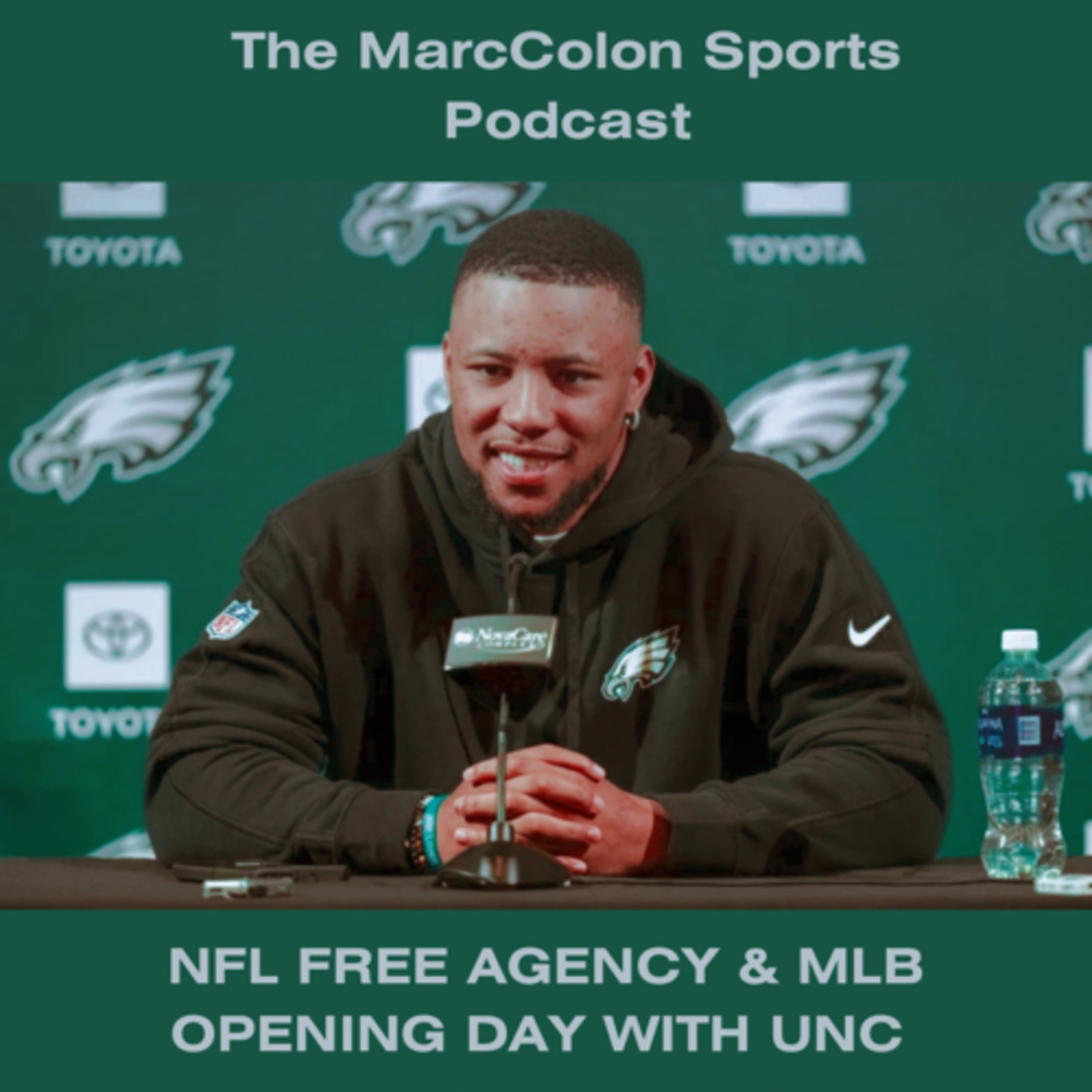 NFL FREE AGENCY & MLB OPENING DAY WITH UNC episode artwork