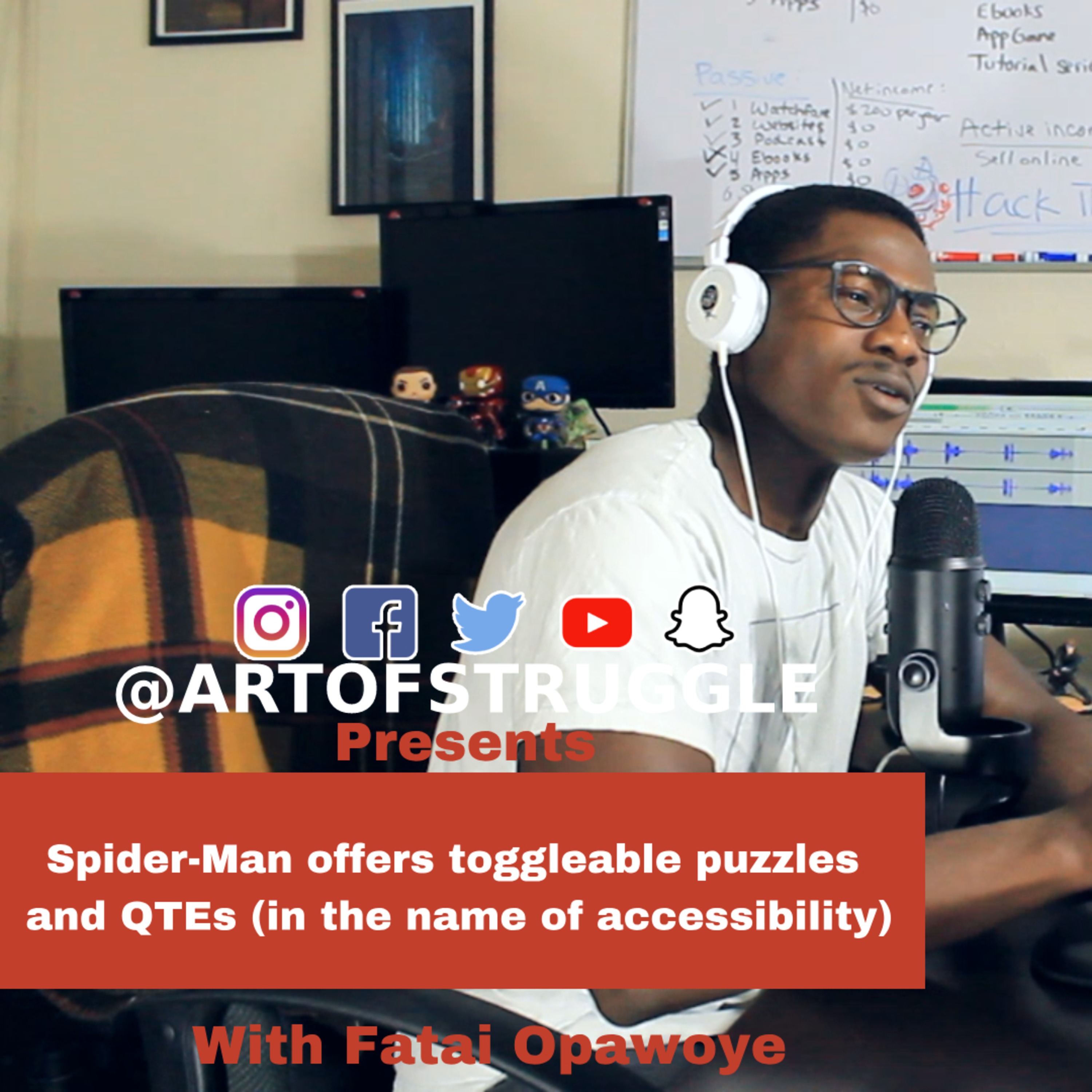 Spider-Man offers toggleable puzzles and QTEs (in the name of accessibility)