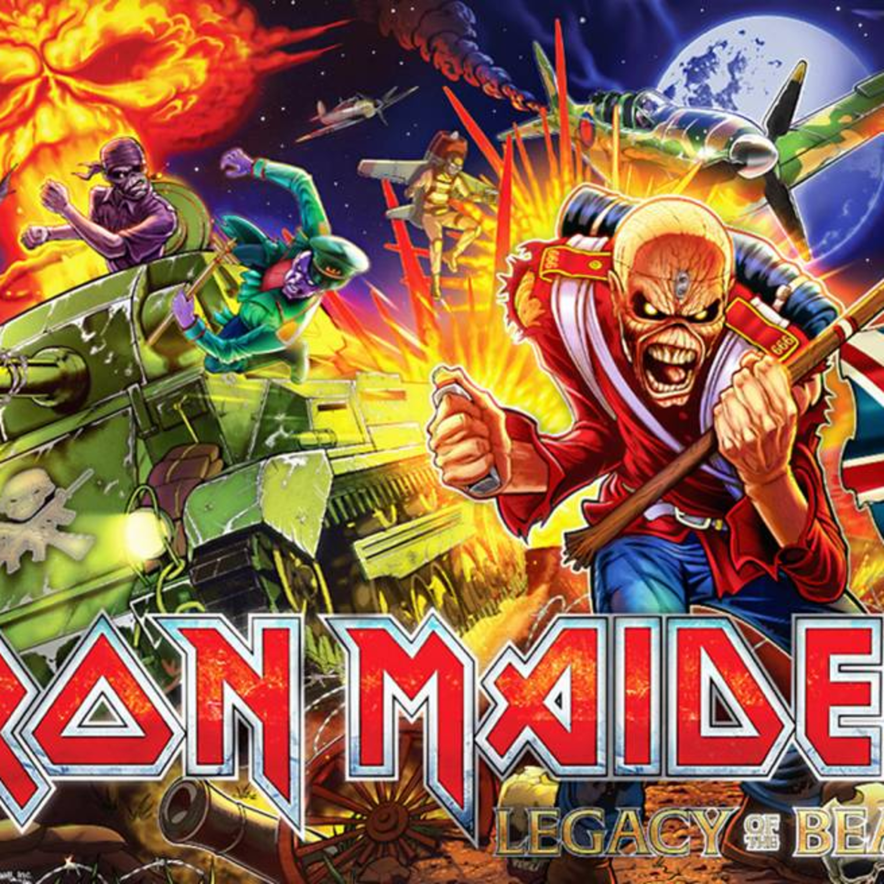 Iron Maiden is suing Ion Maiden dev 3D Realms for $2 million in a case of trademark infringement episode artwork