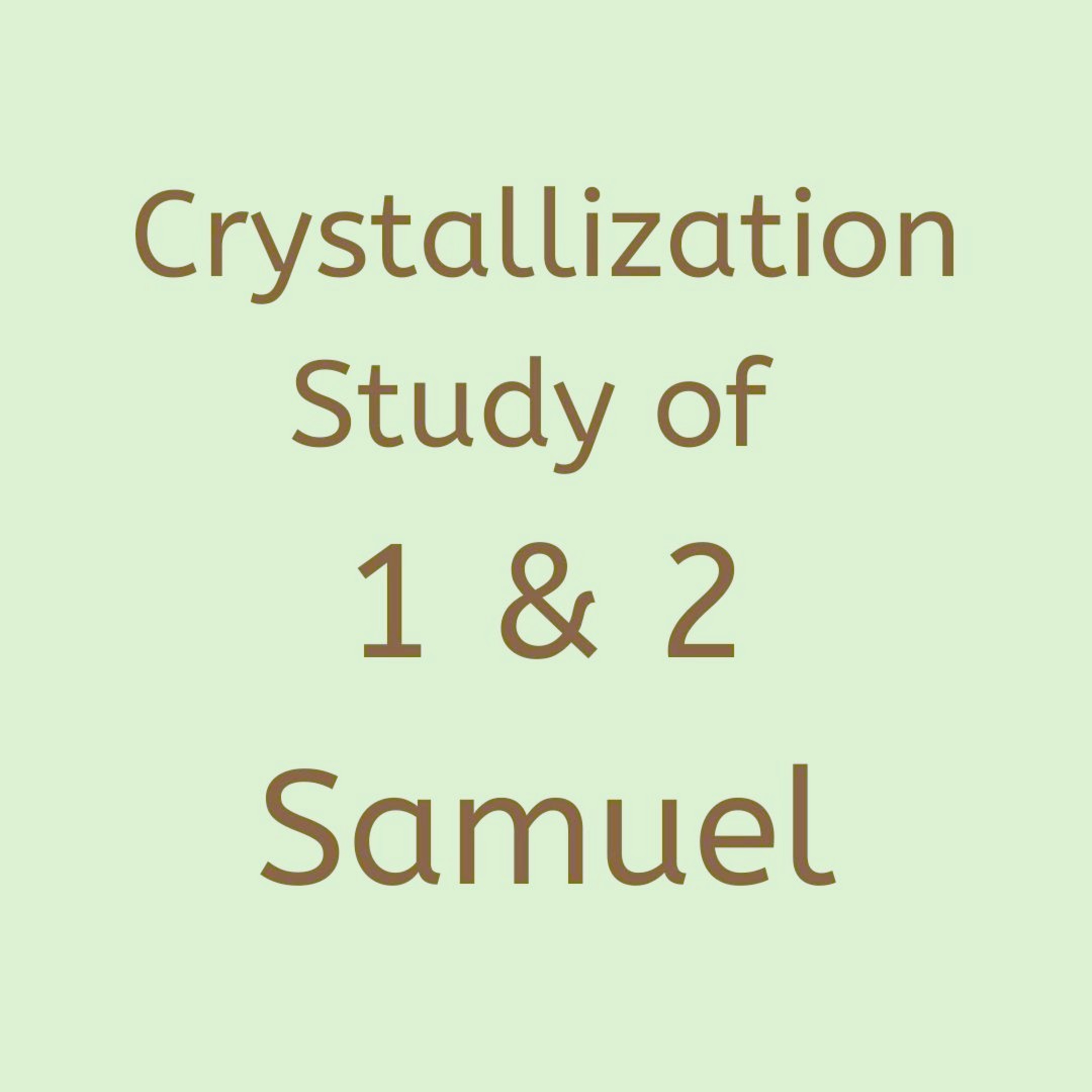 Cryst 1&2 Samuel - Week 11 day 5 - Living Within the Veil and Following Jesus outside the Camp to Bear His Reproach episode artwork