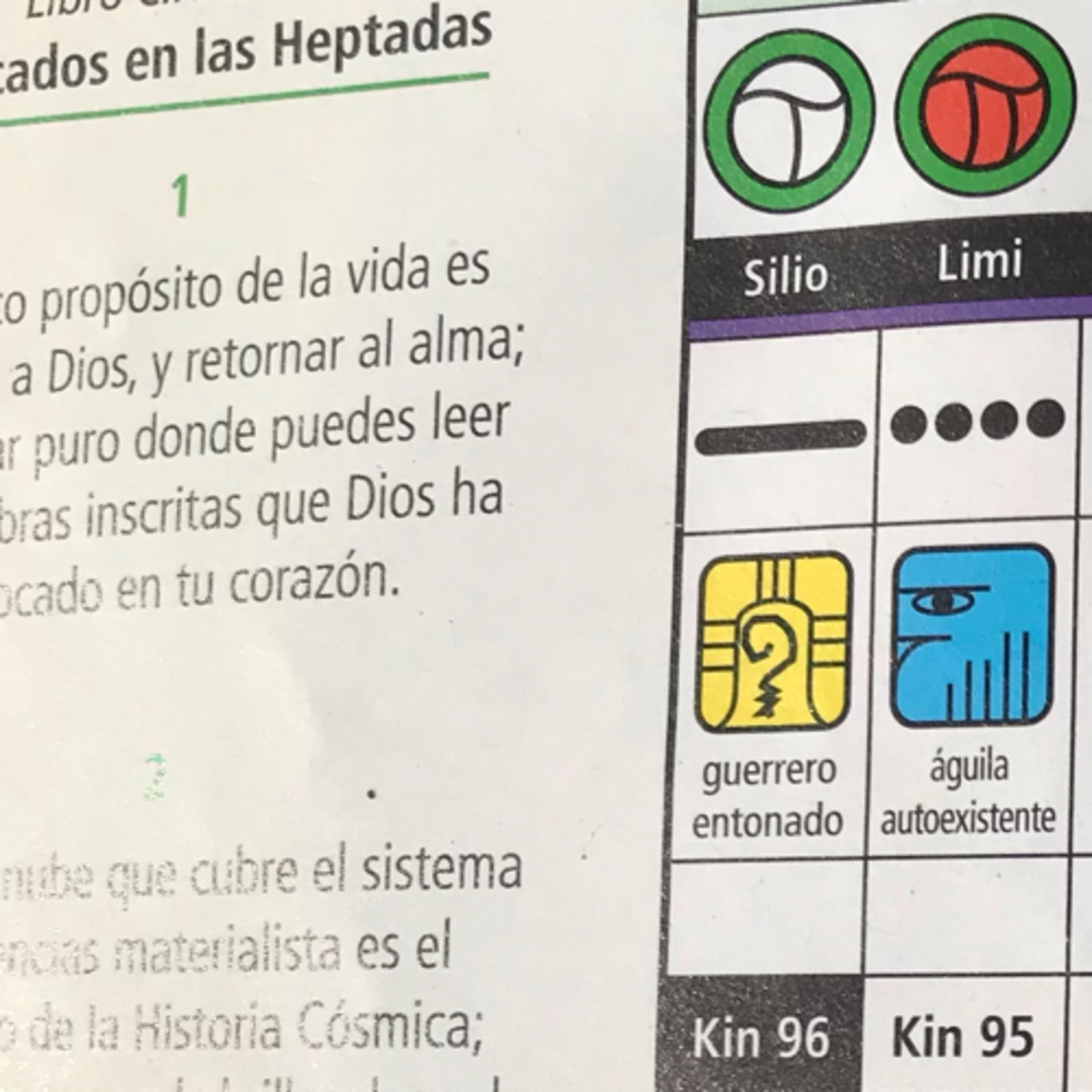 Sincronario 13 lunas y Módulo Armónico.Ley del Tiempo Dia a Dia