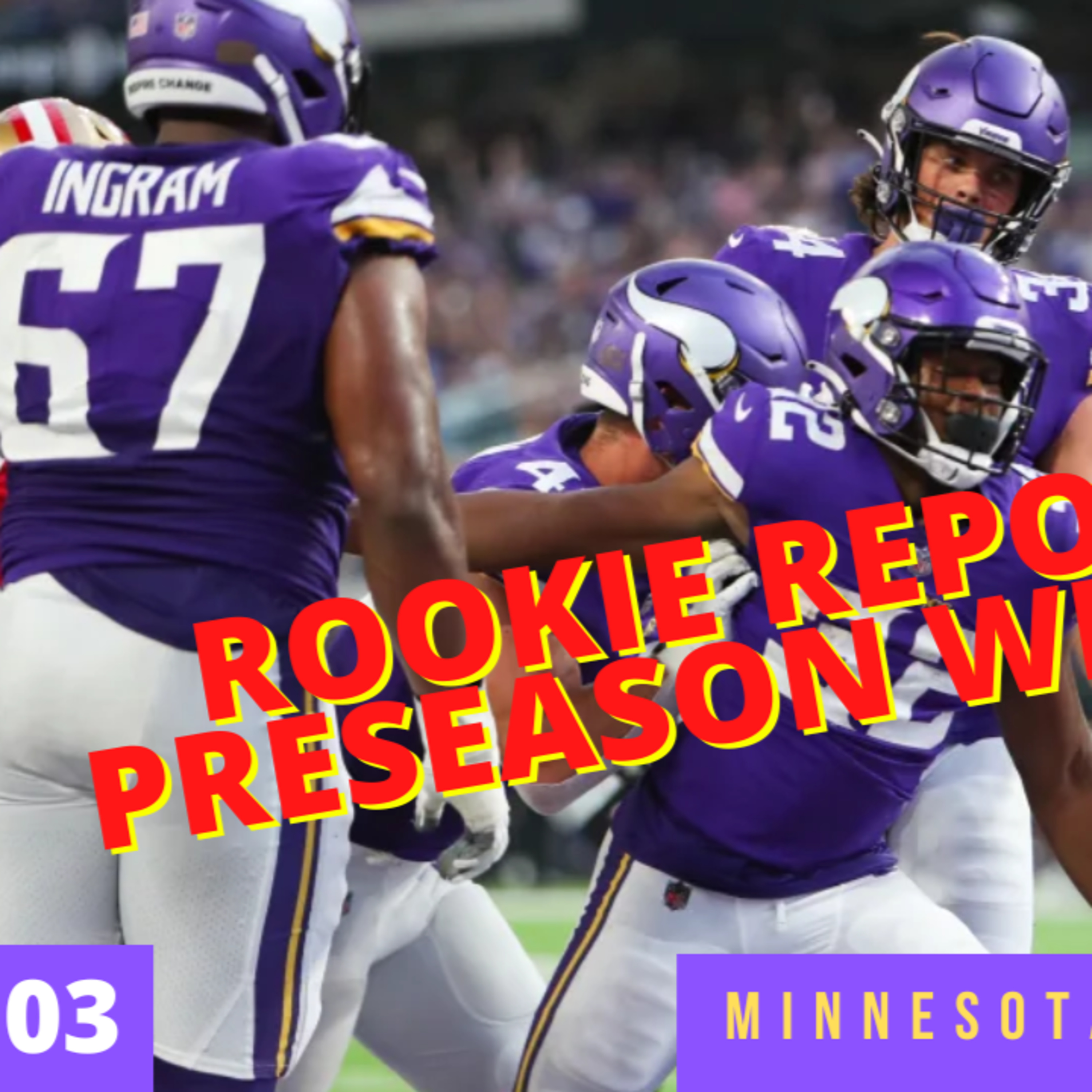 Rookie Report Week 2 Preseason - Minnesota Vikings episode artwork