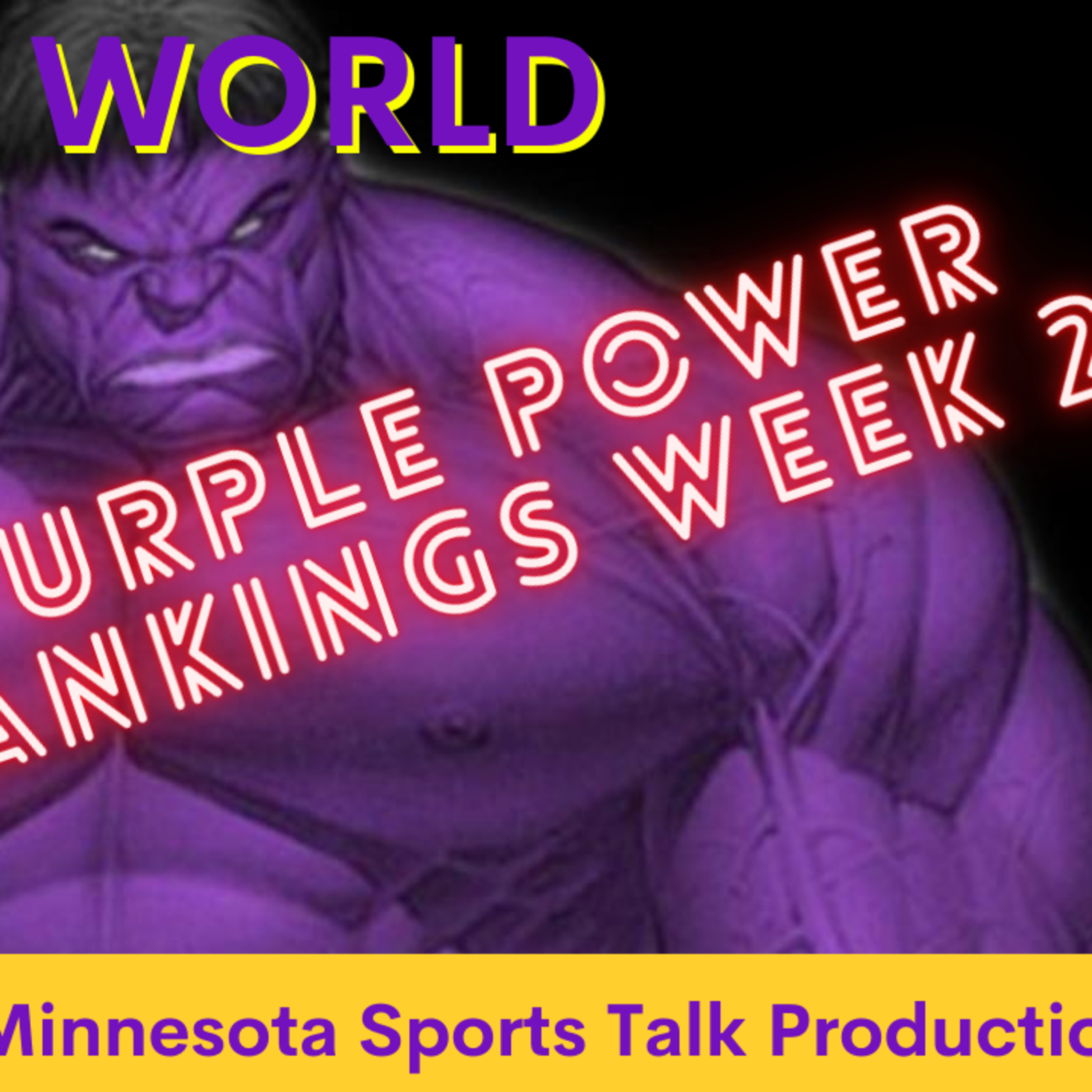 My First NFL Power Rankings! Minnesota Vikings episode artwork