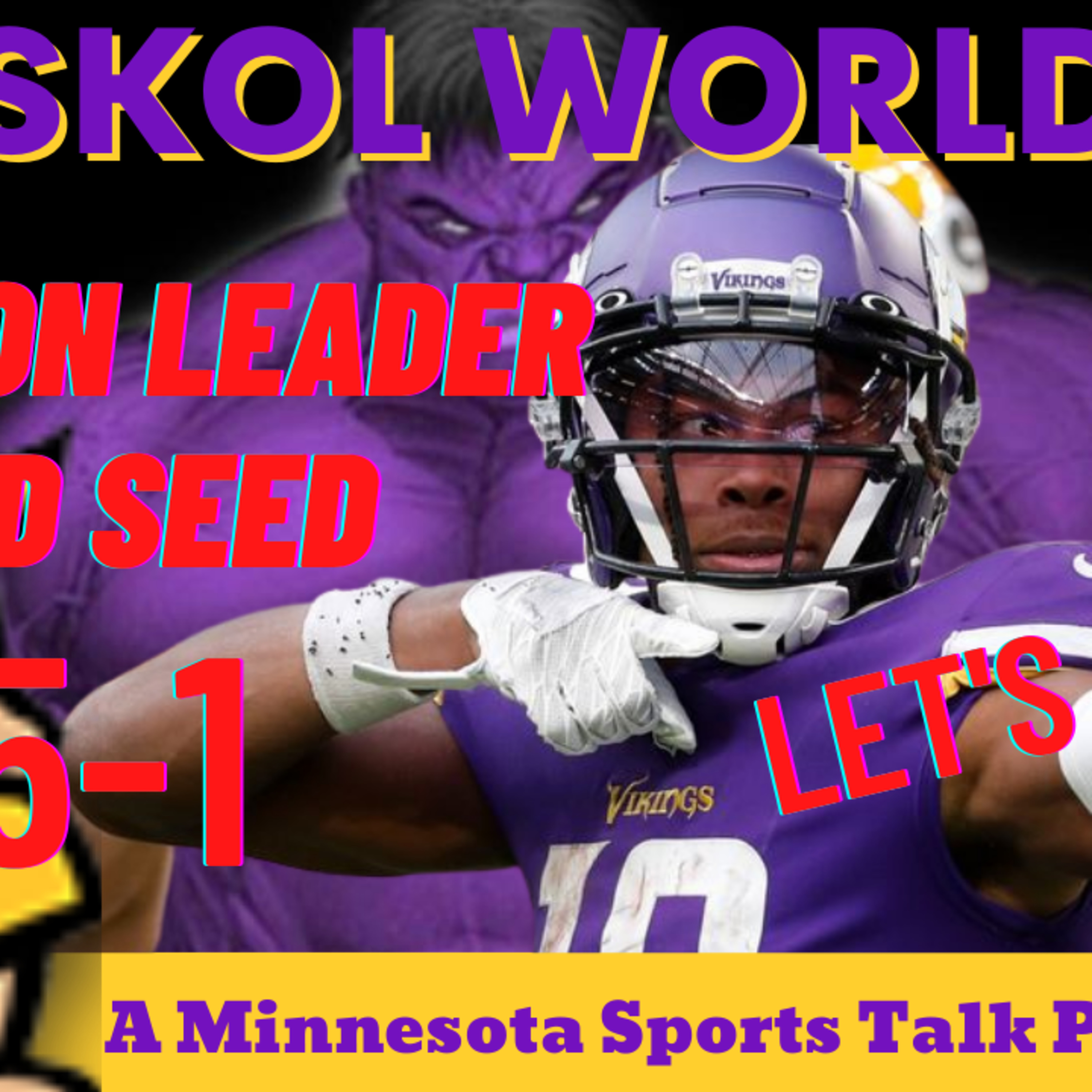 Minnesota Vikings are 5-1, Division Leaders, and currently the 2nd Seed in the NFC!!! episode artwork