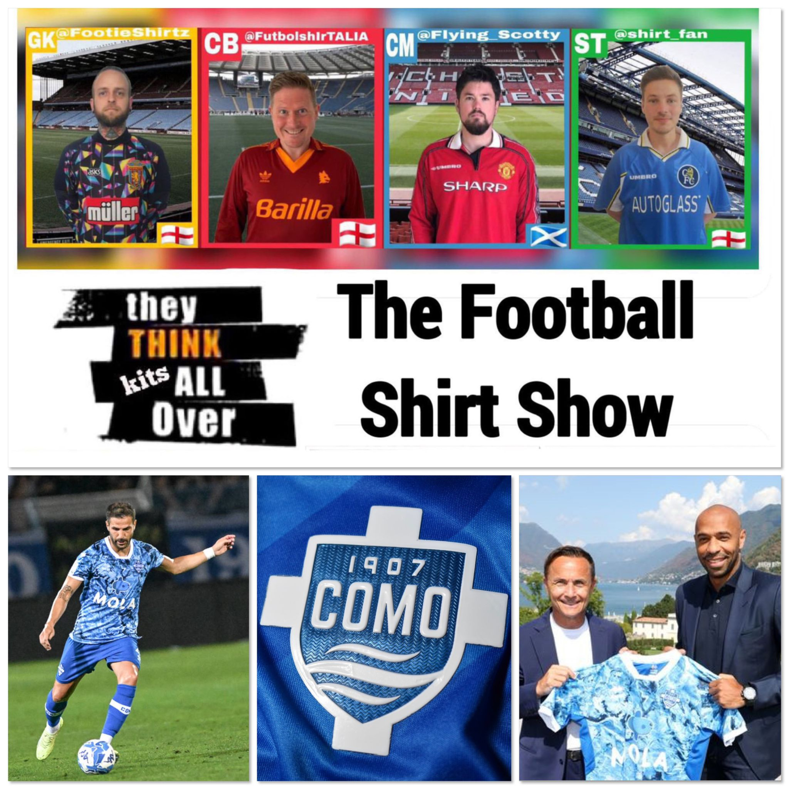 They Think Kits All Over - The Football Shirt Show