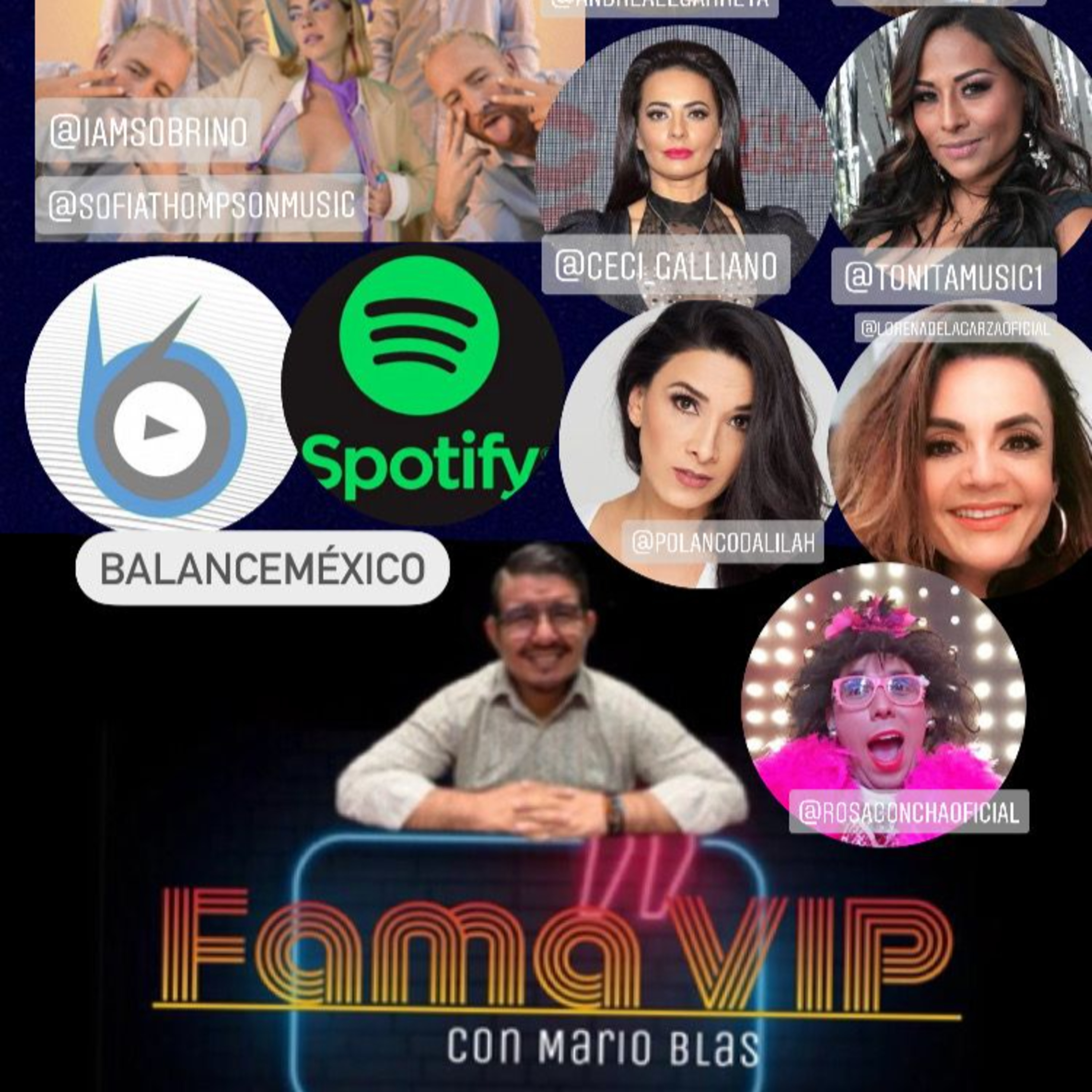 Fama VIP 09 Mayo 2022 Entrevista con Sofía Thompson y Sobrino, declaraciones Cecilia Galliano, Lorena de la G ,Dalila P, Rosa Concha, Andy  episode artwork