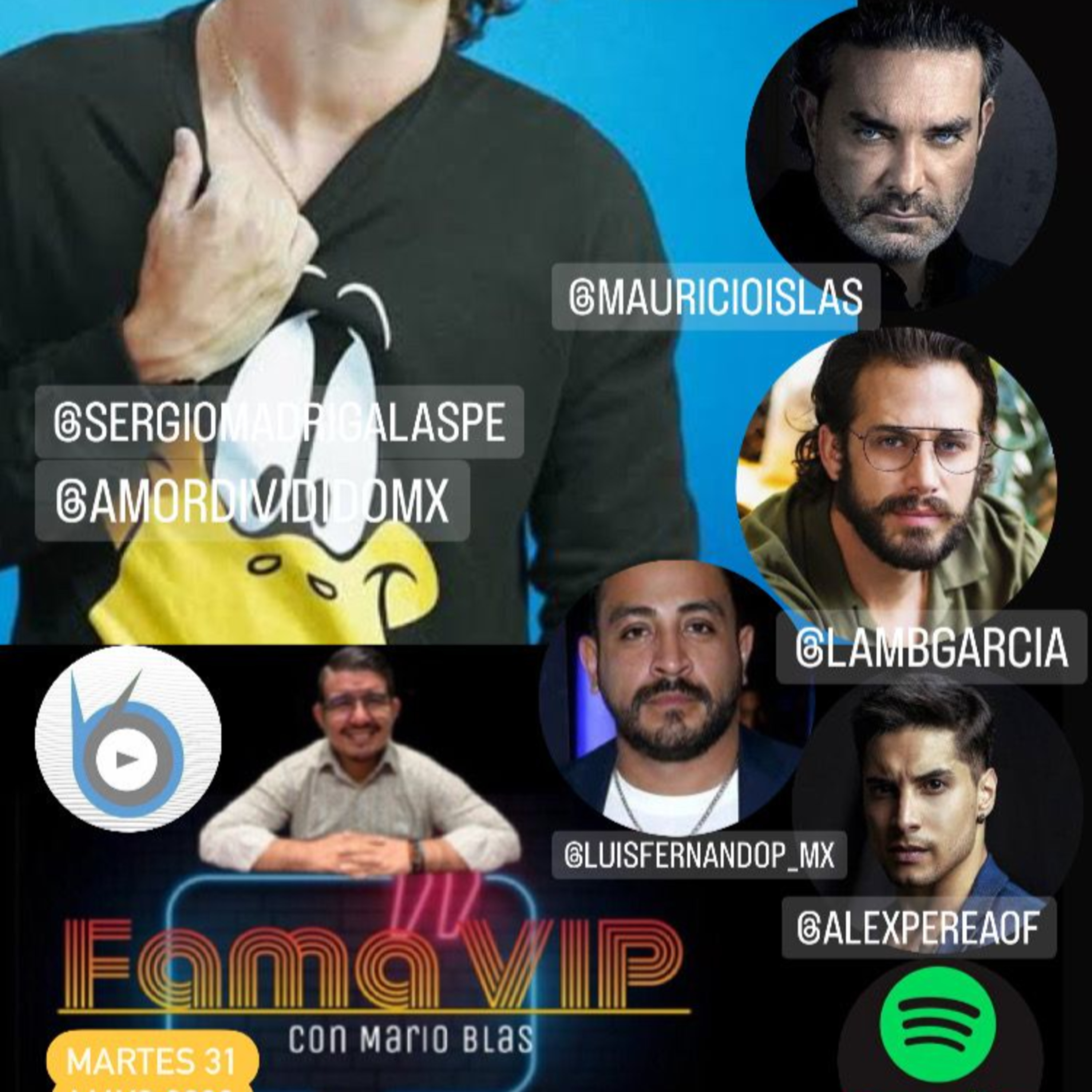 Fama VIP 31 Mayo 2022 Entrevista con Sergio Madrigal, Declaraciones de Luis Fernando Peña, Aleida, Mau Islas, Alex Perea ,Lambda Garcia  episode artwork