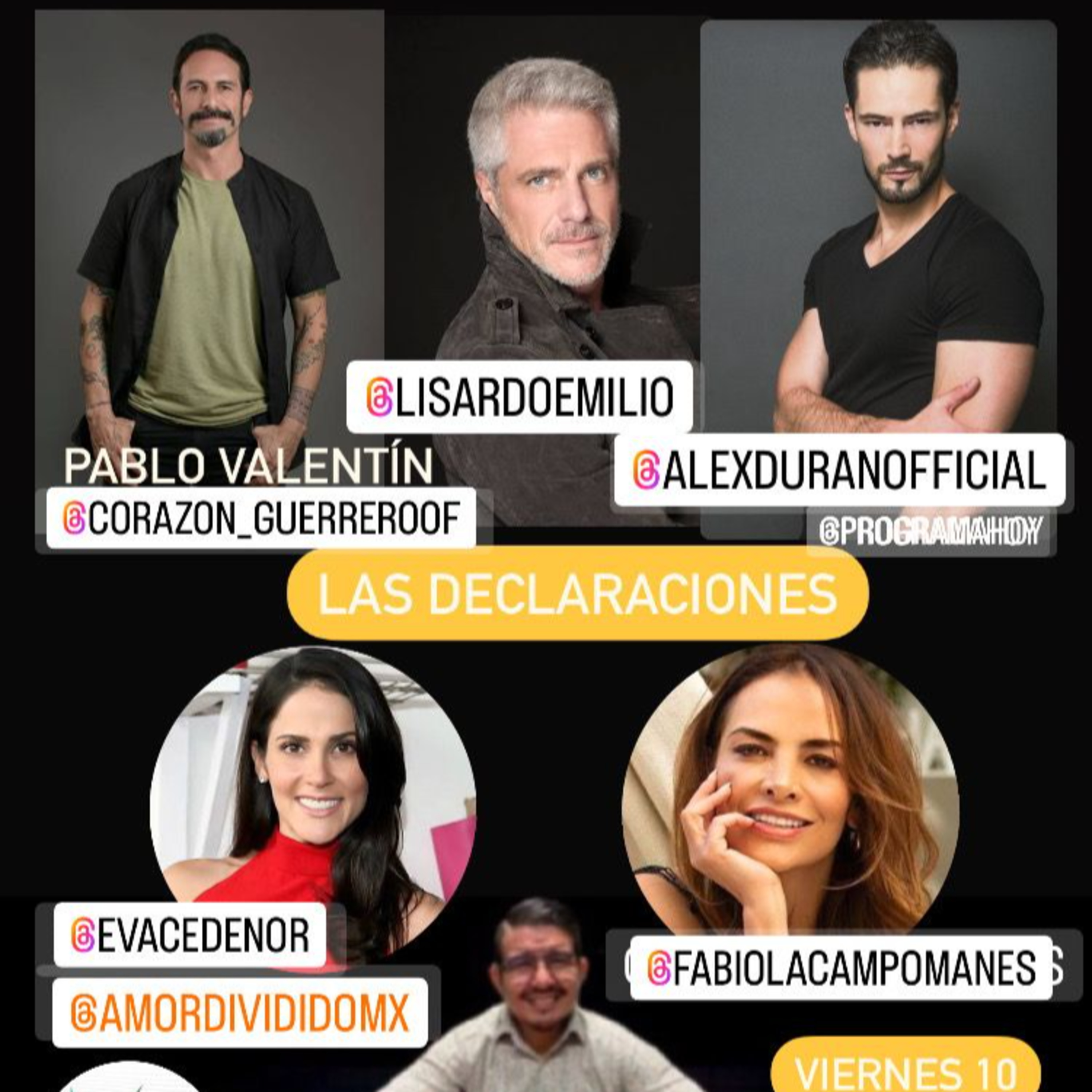 Fama VIP 10 Junio 2022 Entrevistas con Lisardo, Alex Durán y Pablo Valentín, más declaraciones de Eva Cedeño y Fabiola Campomanes  episode artwork