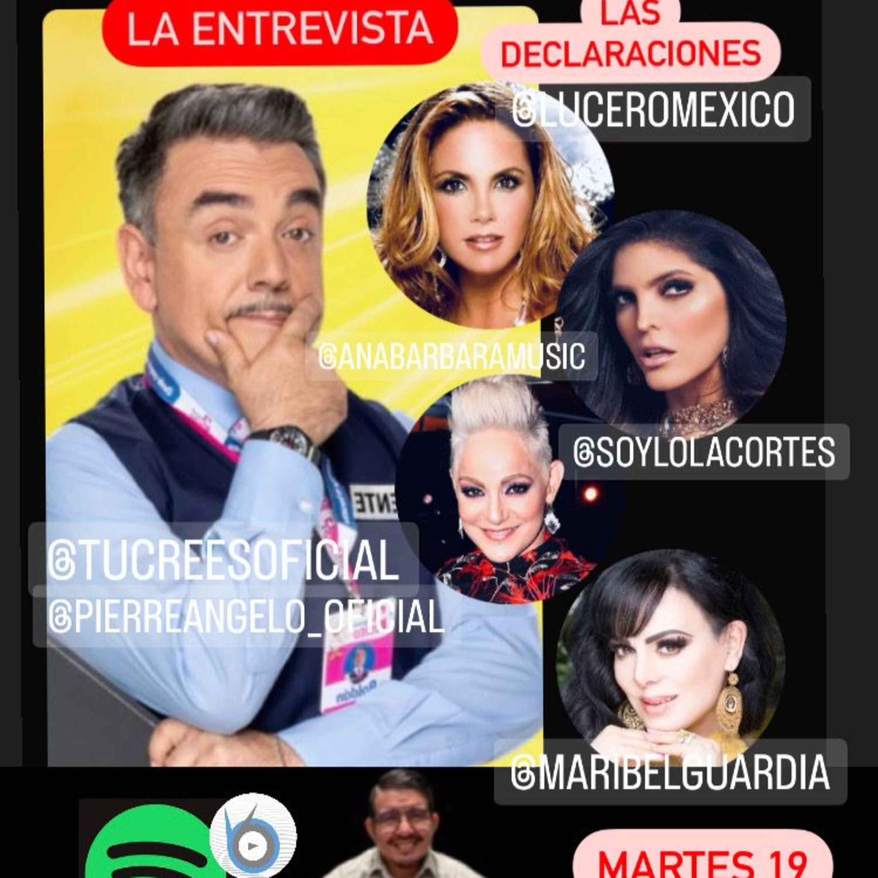 Fama VIP 19 Julio 2022 Pierre Angelo Lucero Ana Bárbara Lola Cortes Maribel guardia  episode artwork