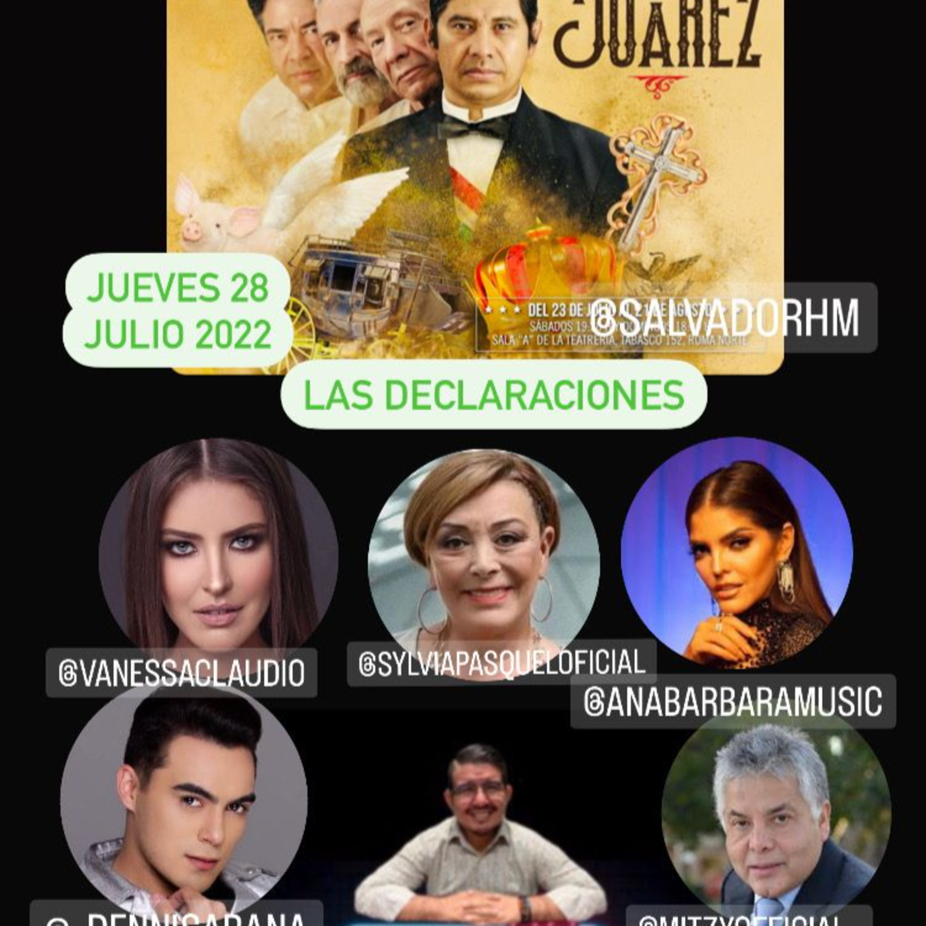 Fama VIP 28 Julio 2022 Salvador Hurtado Sylvia Pasquel Mitzy Ana Bárbara Vanessa Claudio Denisse Arana  episode artwork