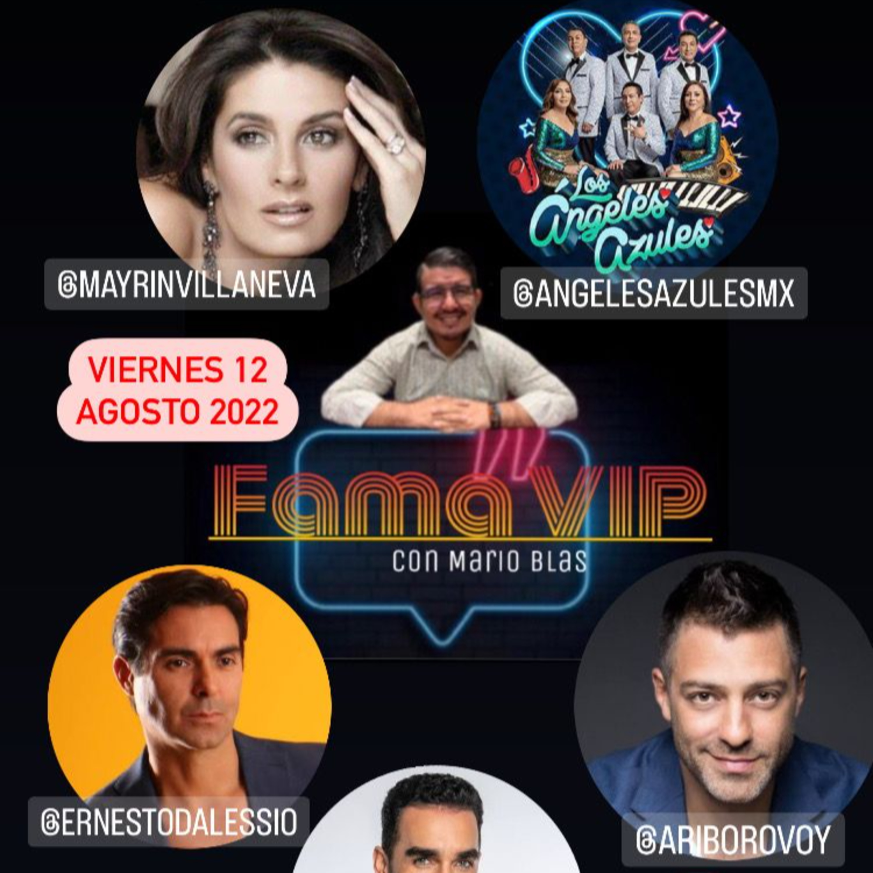 Fama VIP 12 Agosto 2022 Ari Borovoy Marcus Angeles A Ernesto D Mayrin episode artwork