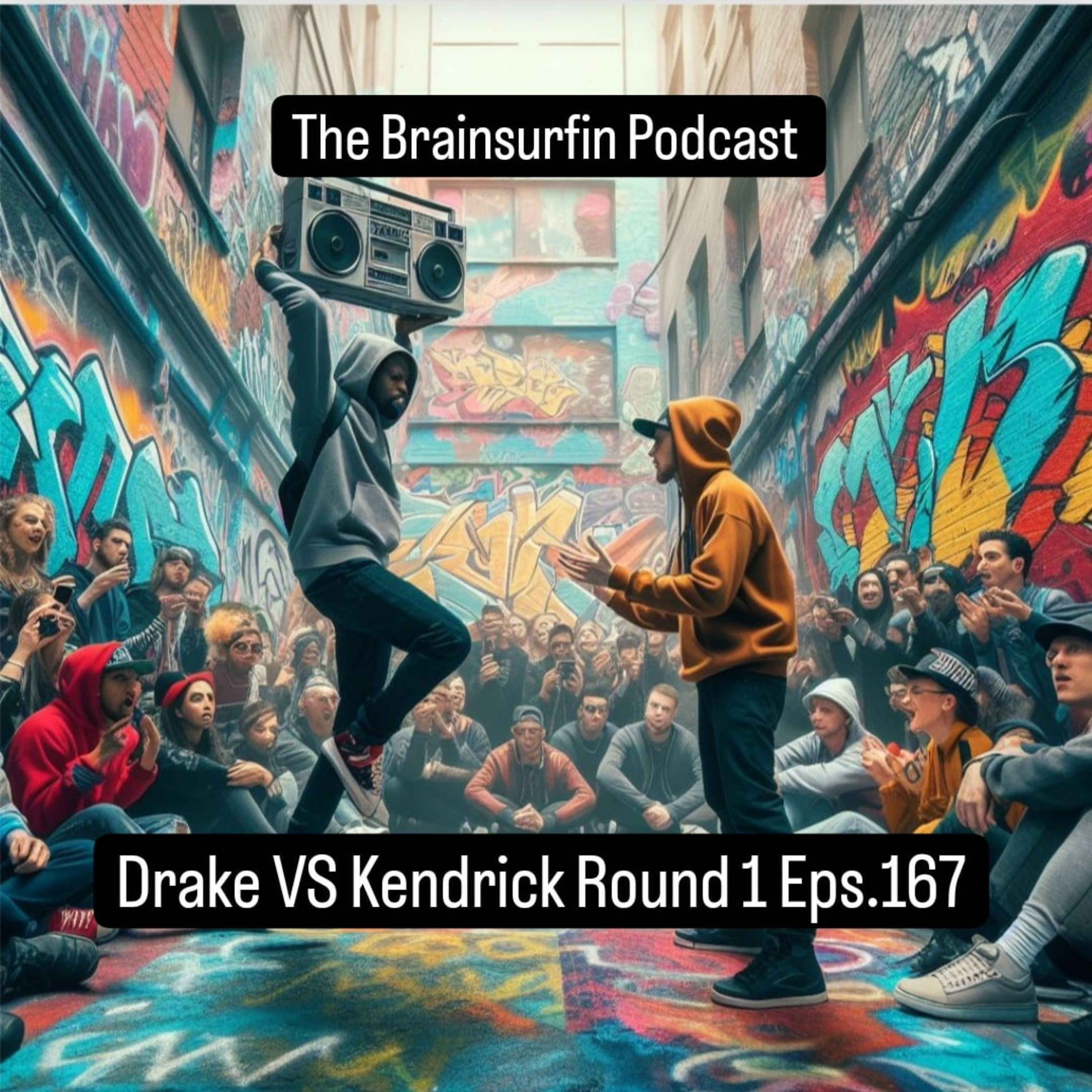 Drake vs Kendrick(Round1) w/JJ from the "This is the Life Podcast"Eps.167 episode artwork