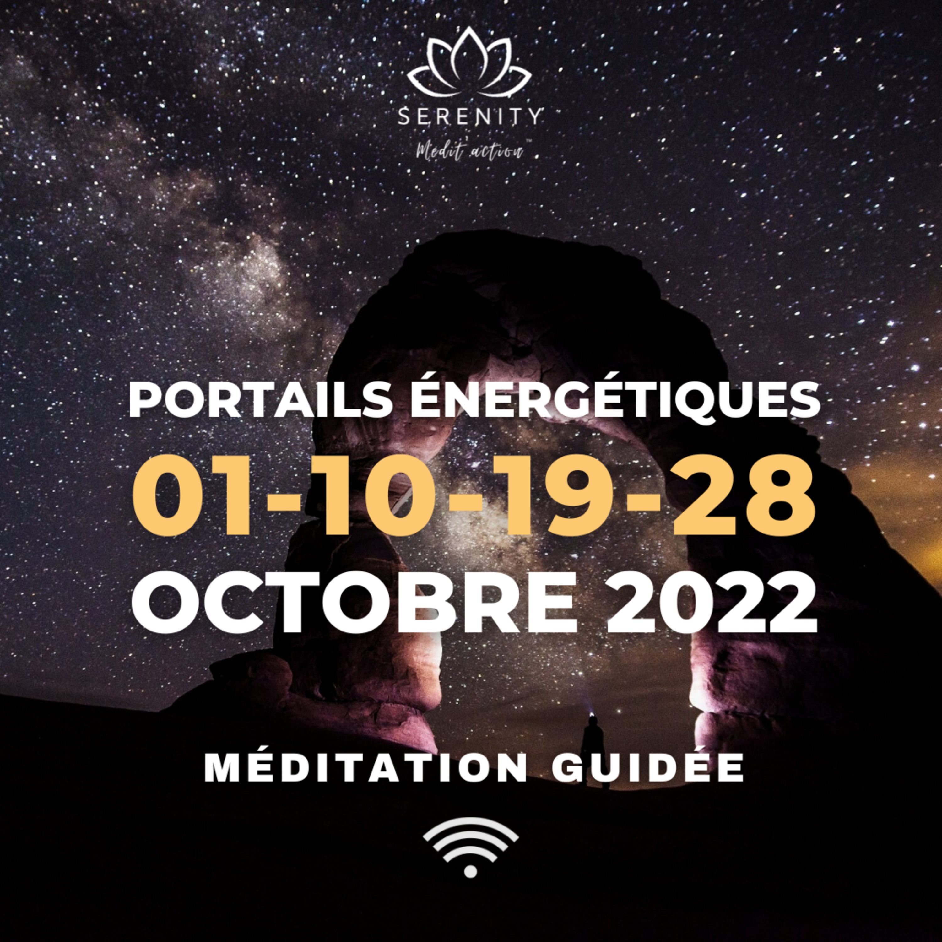 ✨ PORTAIL énergétique du 10 10 2022 (et aussi des 01-19-28) | 🎧 Méditation Guidée episode artwork